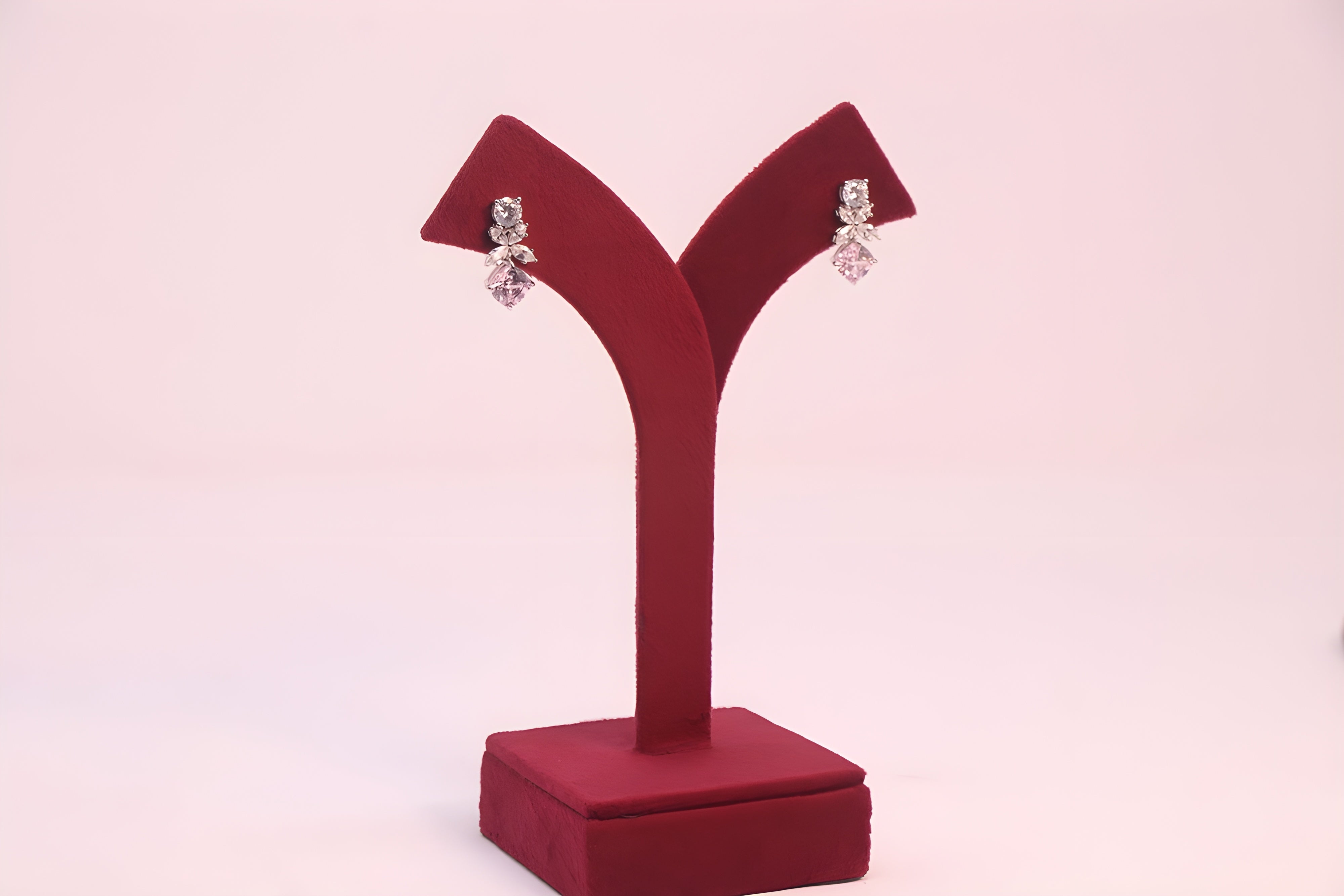 Blushing Beauty 92.5 Sterling Silver Earrings