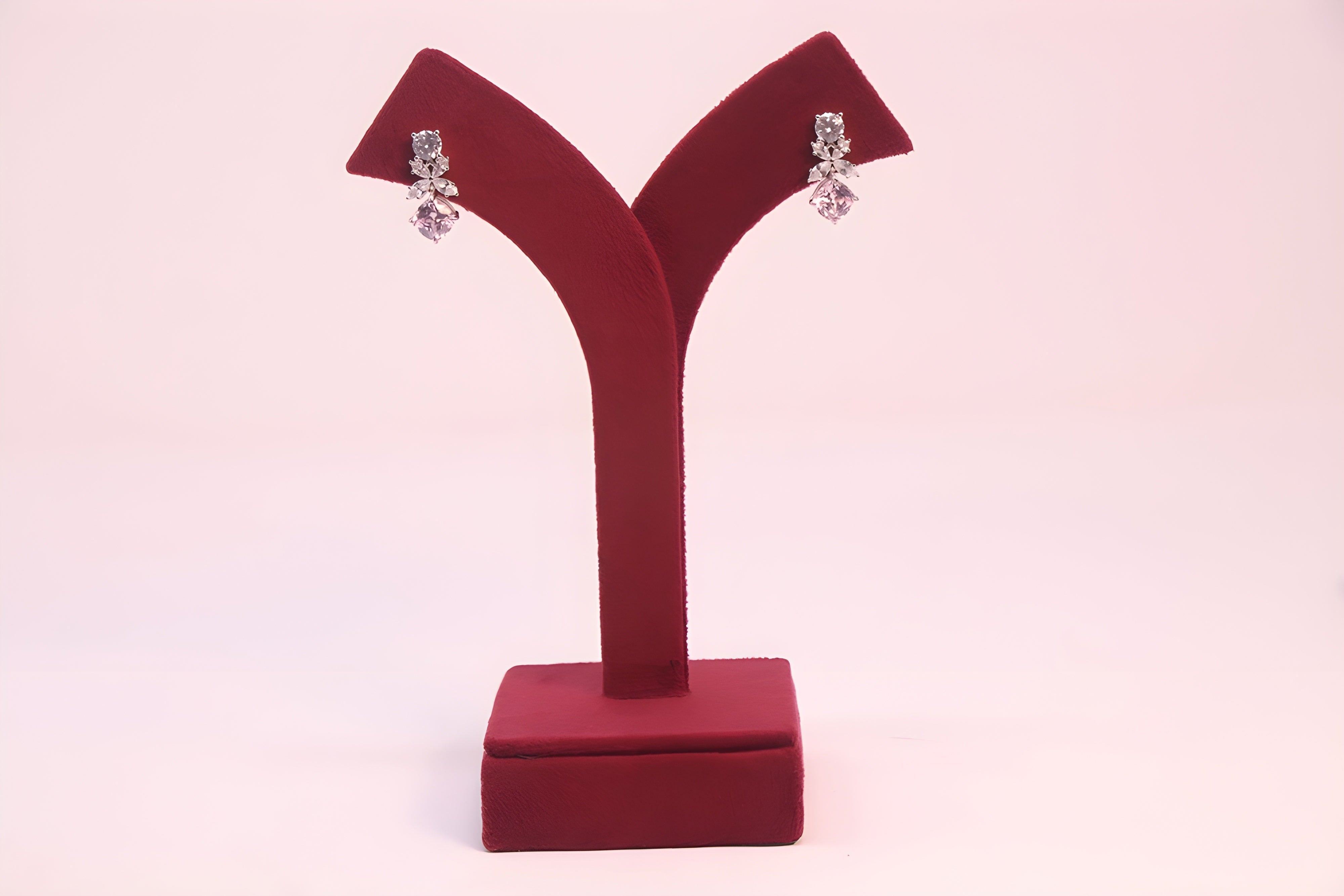 Blushing Beauty 92.5 Sterling Silver Earrings