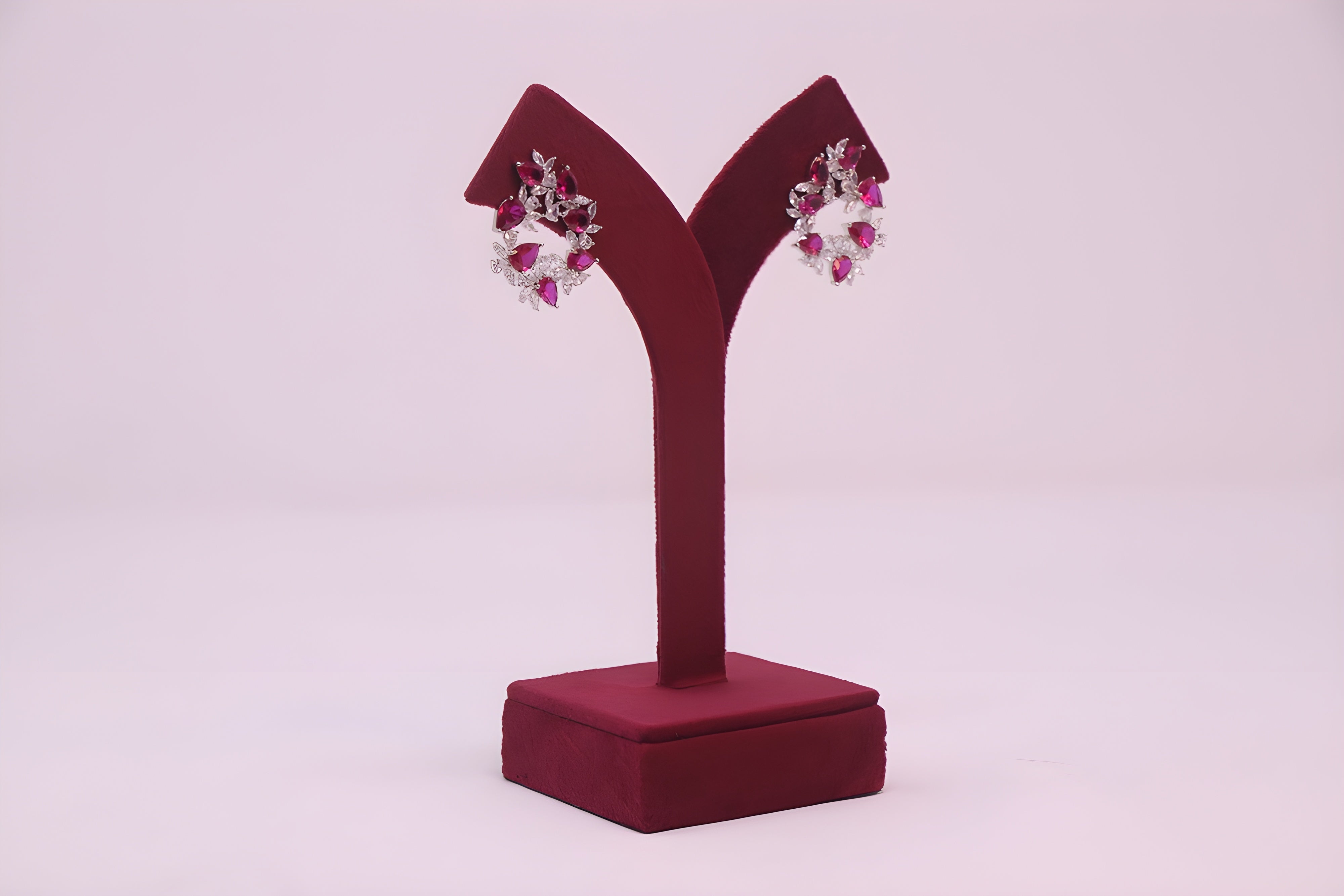 Golden Blossom VeeLux Premium Crystal Earrings
