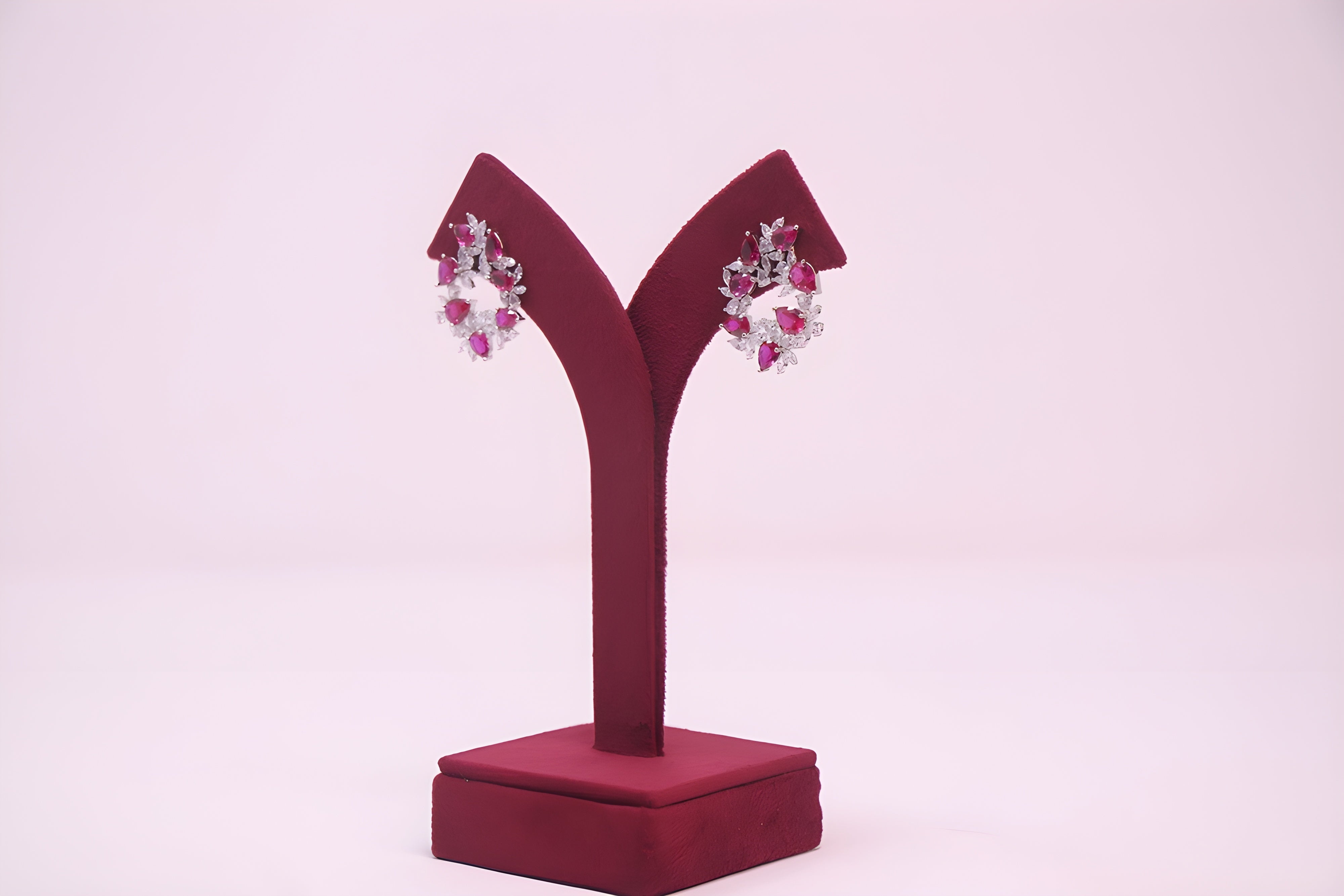 Golden Blossom VeeLux Premium Crystal Earrings