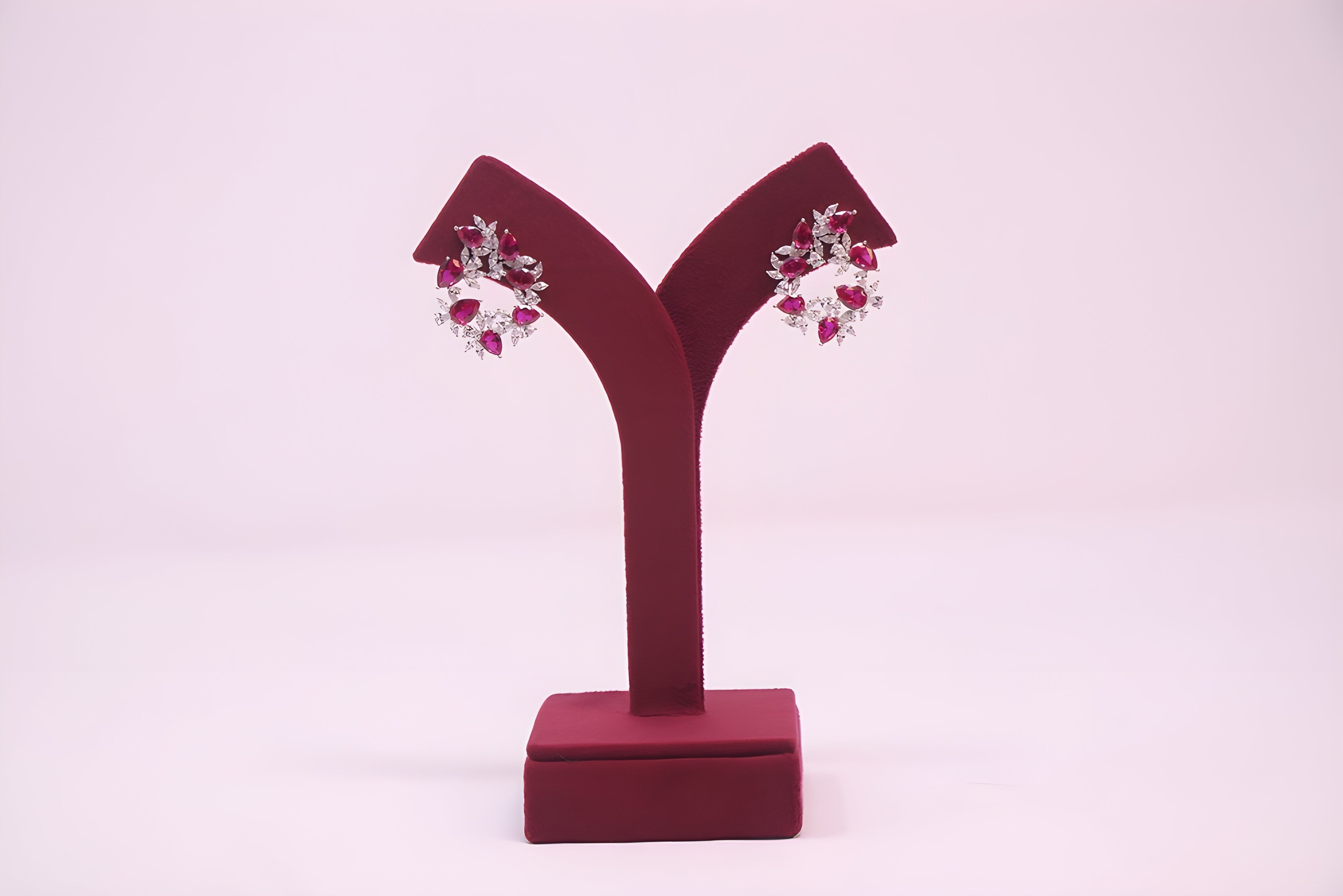 Golden Blossom VeeLux Premium Crystal Earrings