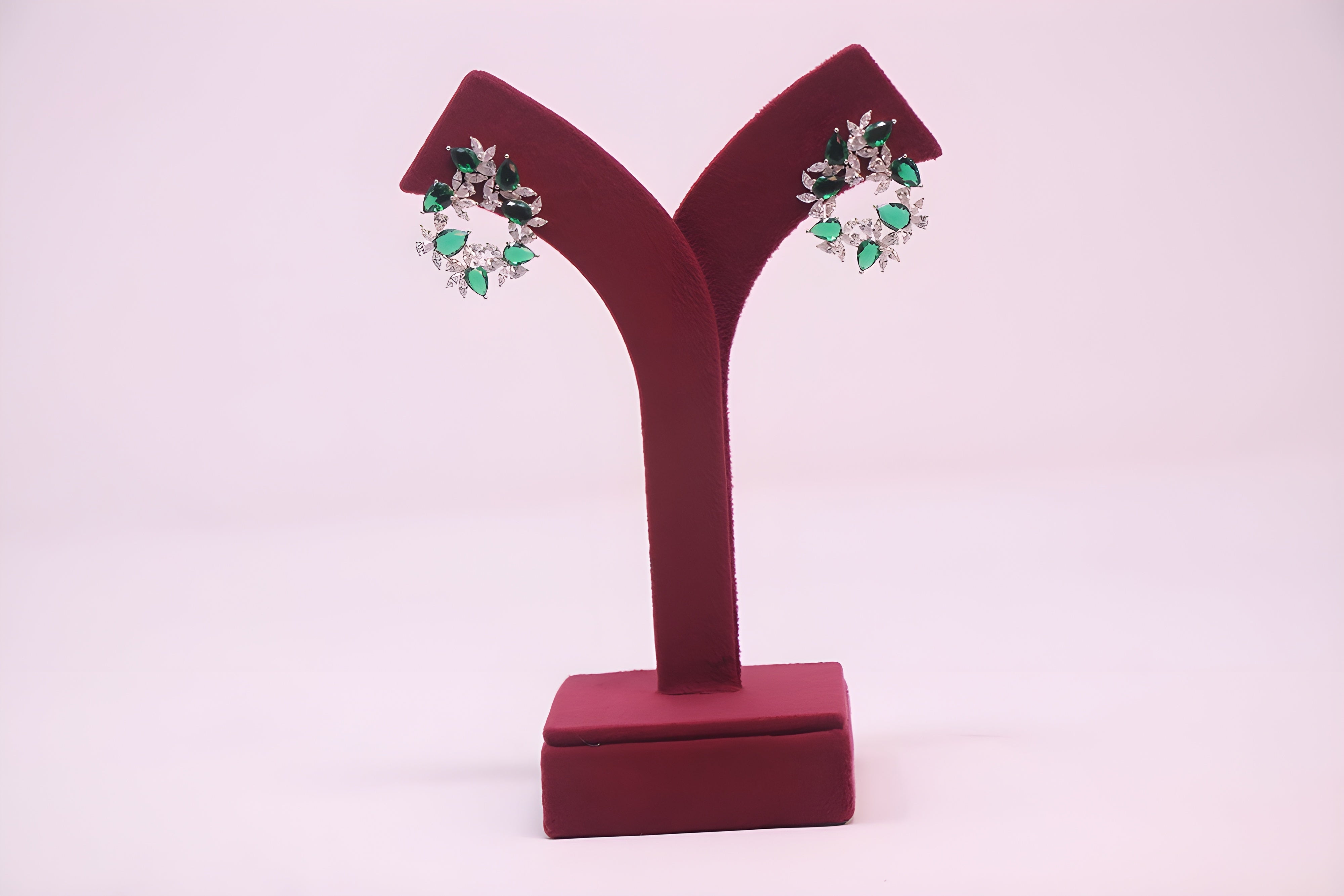 Golden Blossom VeeLux Premium Crystal Earrings
