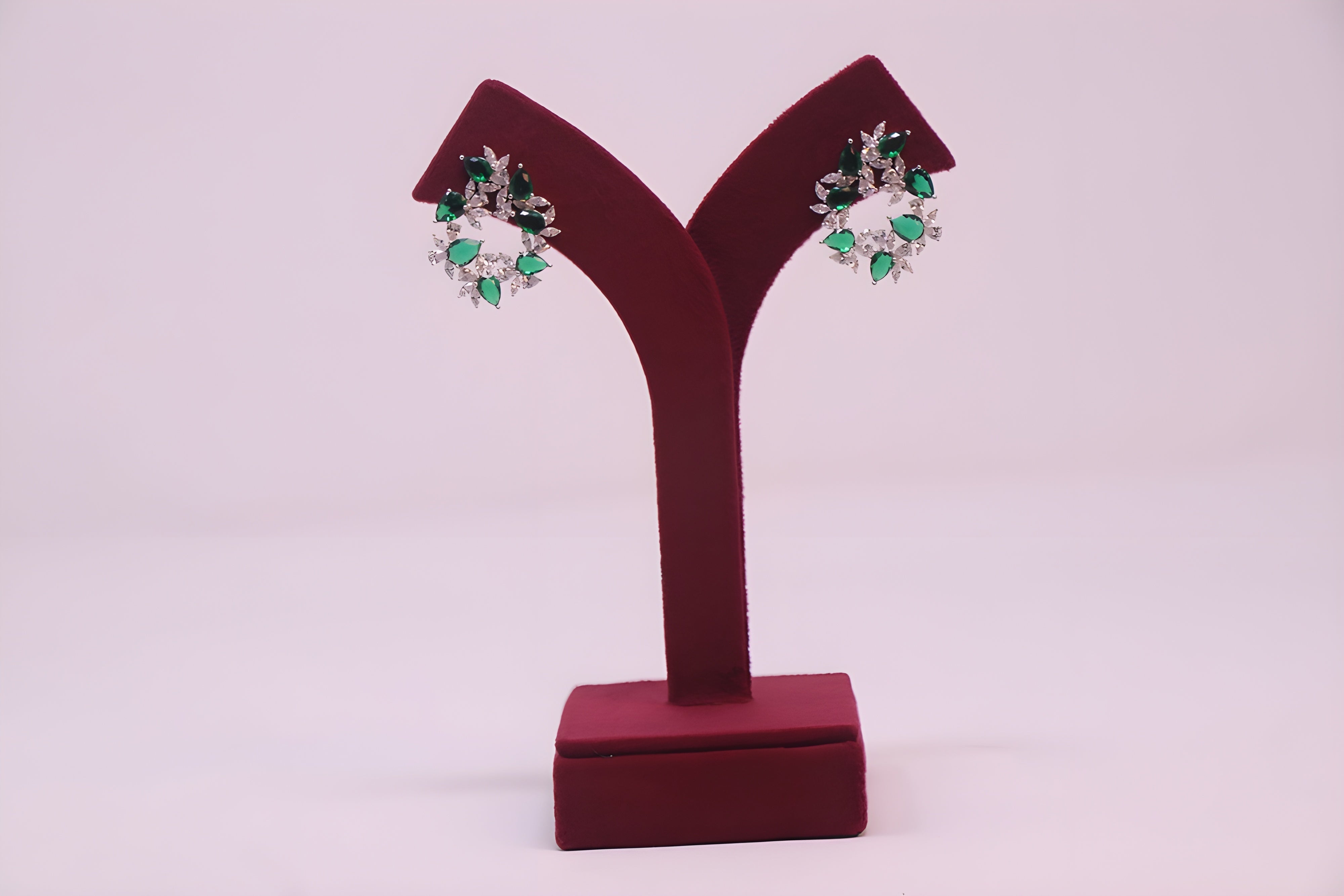 Golden Blossom VeeLux Premium Crystal Earrings