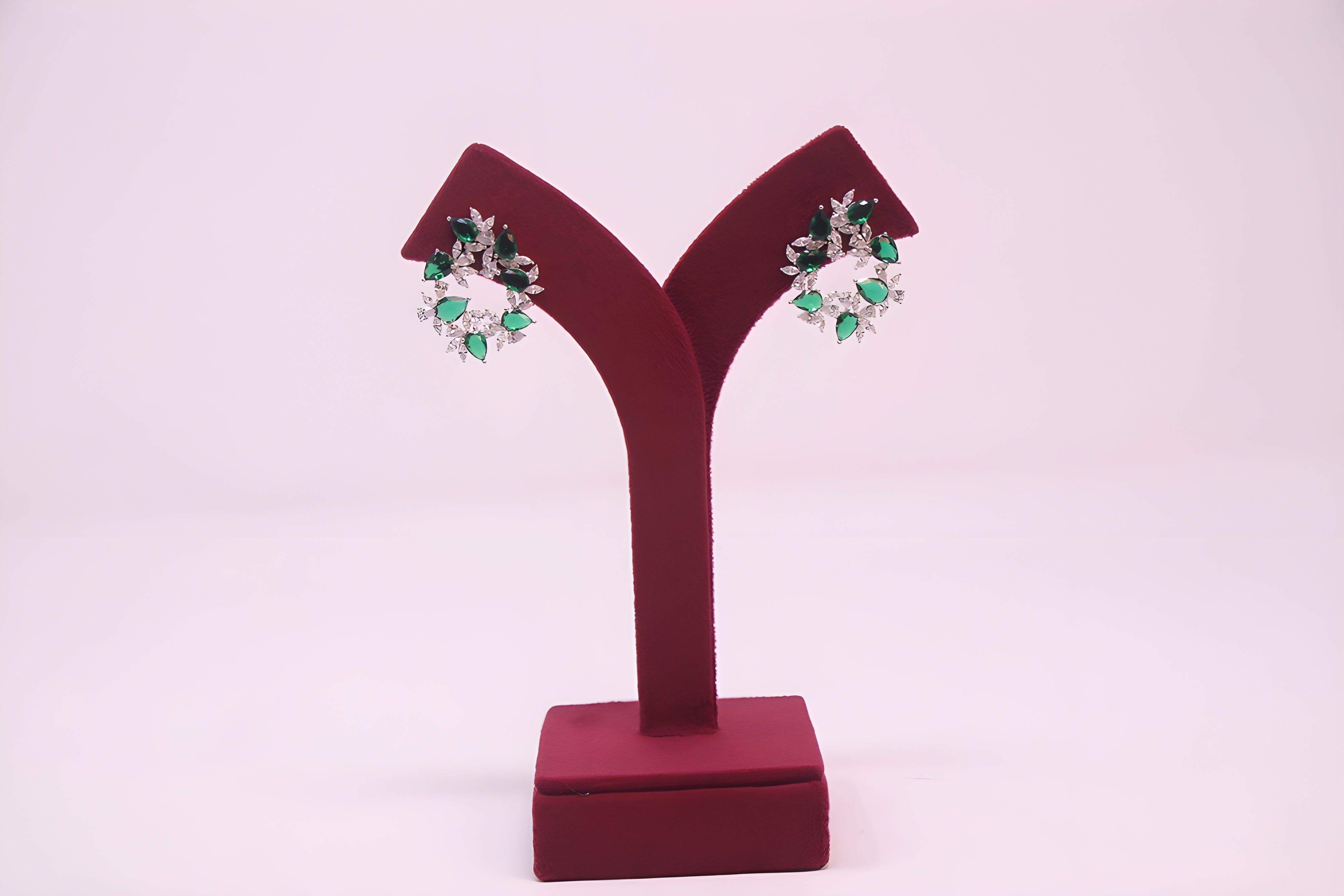 Golden Blossom VeeLux Premium Crystal Earrings