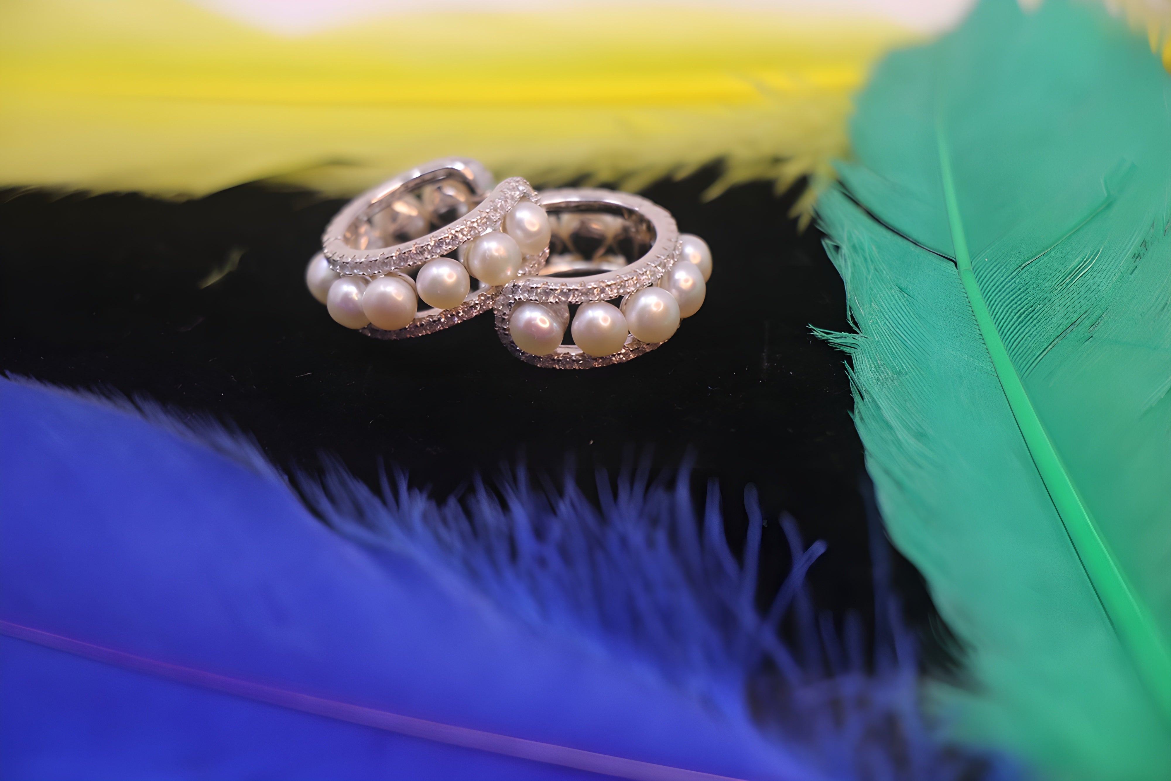 VeeLux Premium Sparkle Blossom 92.5 Sterling Silver Earrings