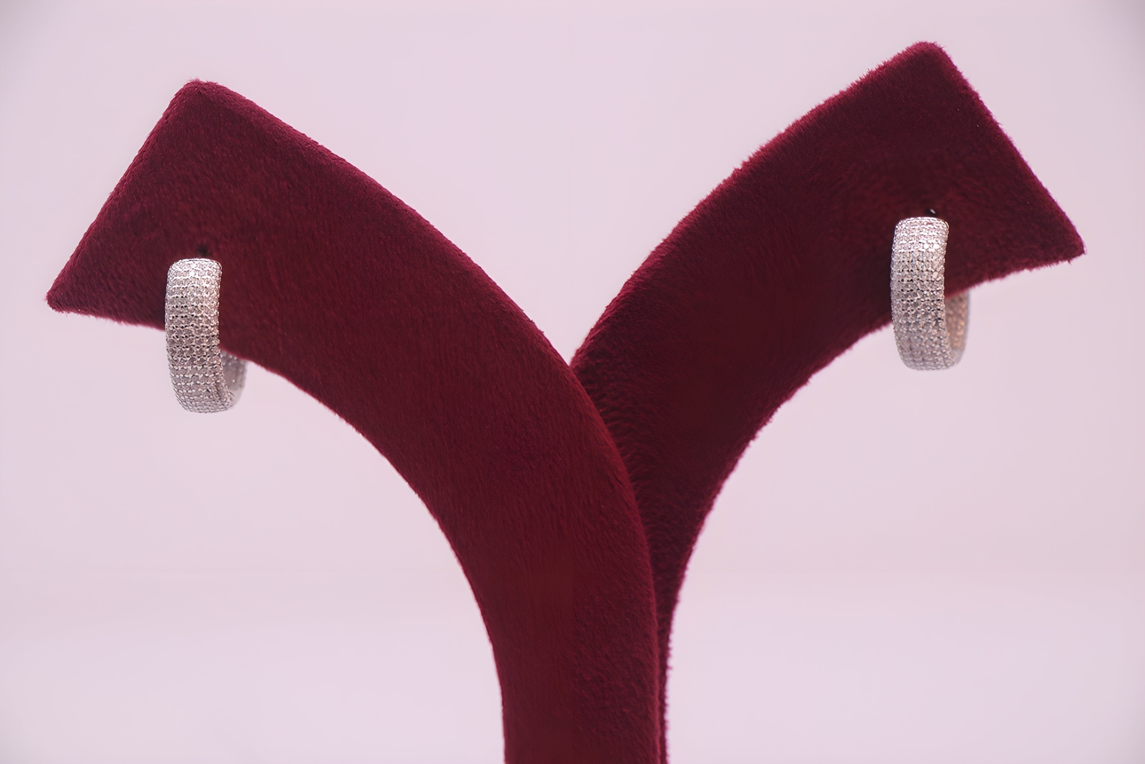 VeeLux Premium Silver Glamour 92.5 Sterling Silver Earrings