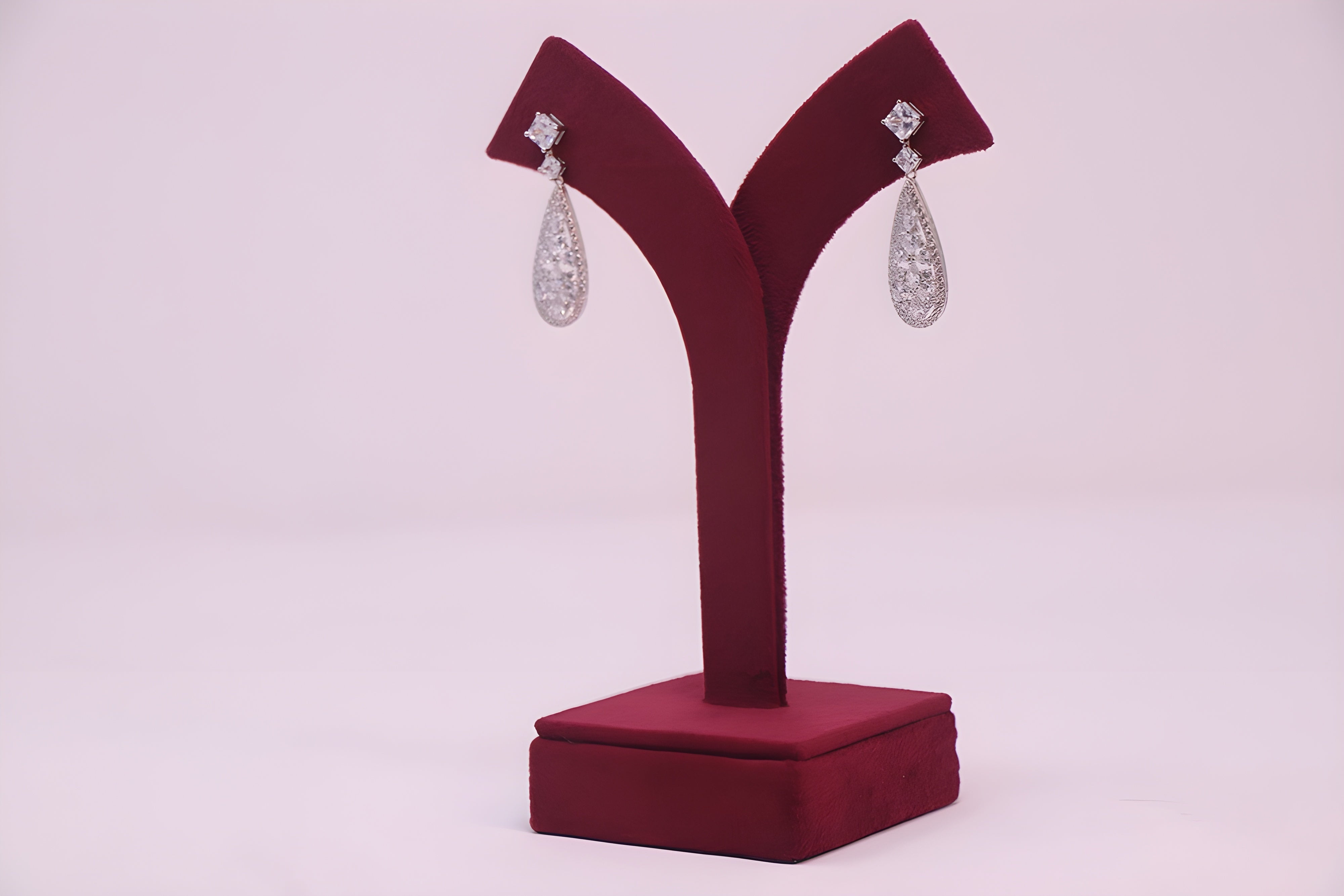 VeeLux Premium Silver Sleek 92.5 Sterling Silver Earrings
