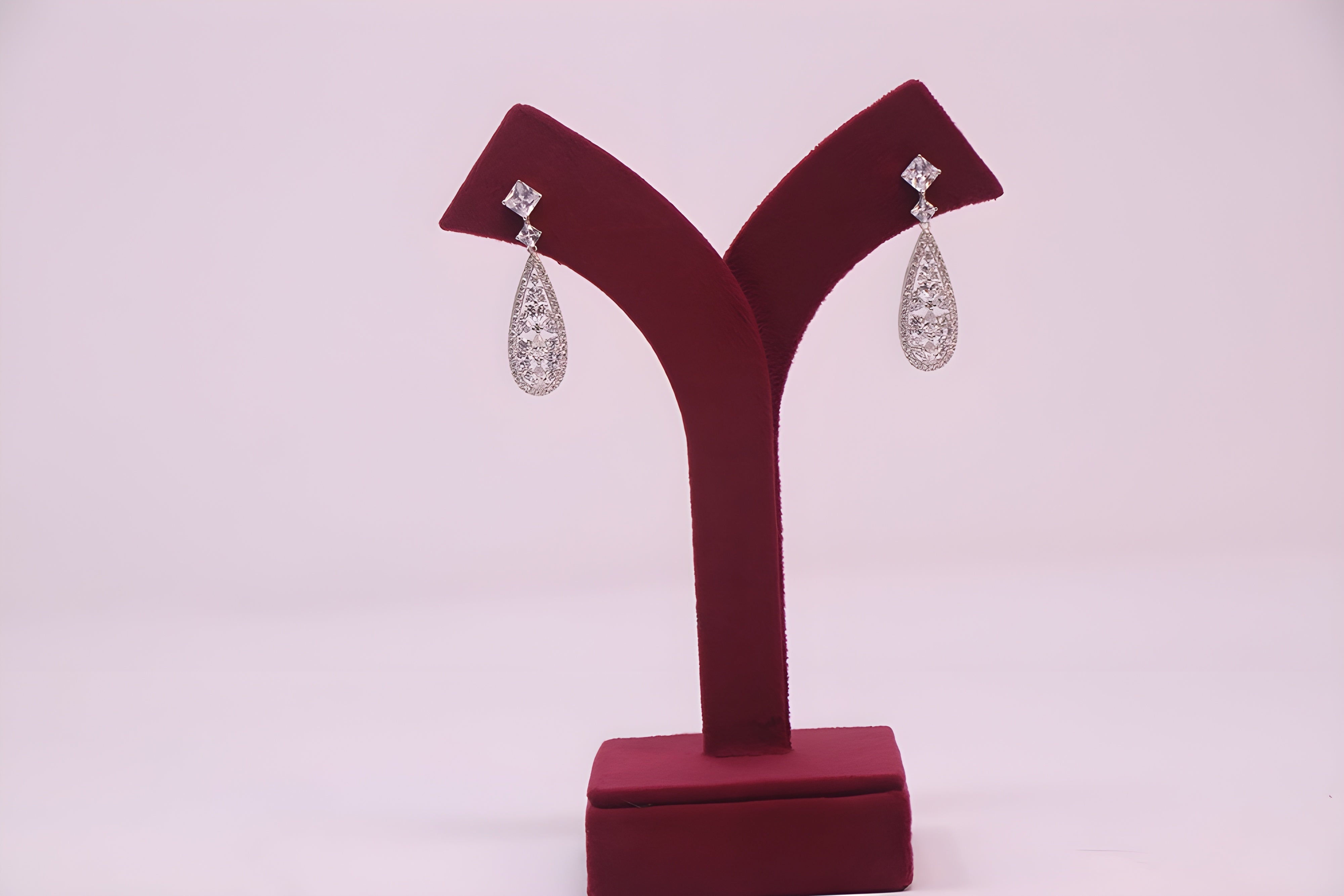 VeeLux Premium Silver Sleek 92.5 Sterling Silver Earrings