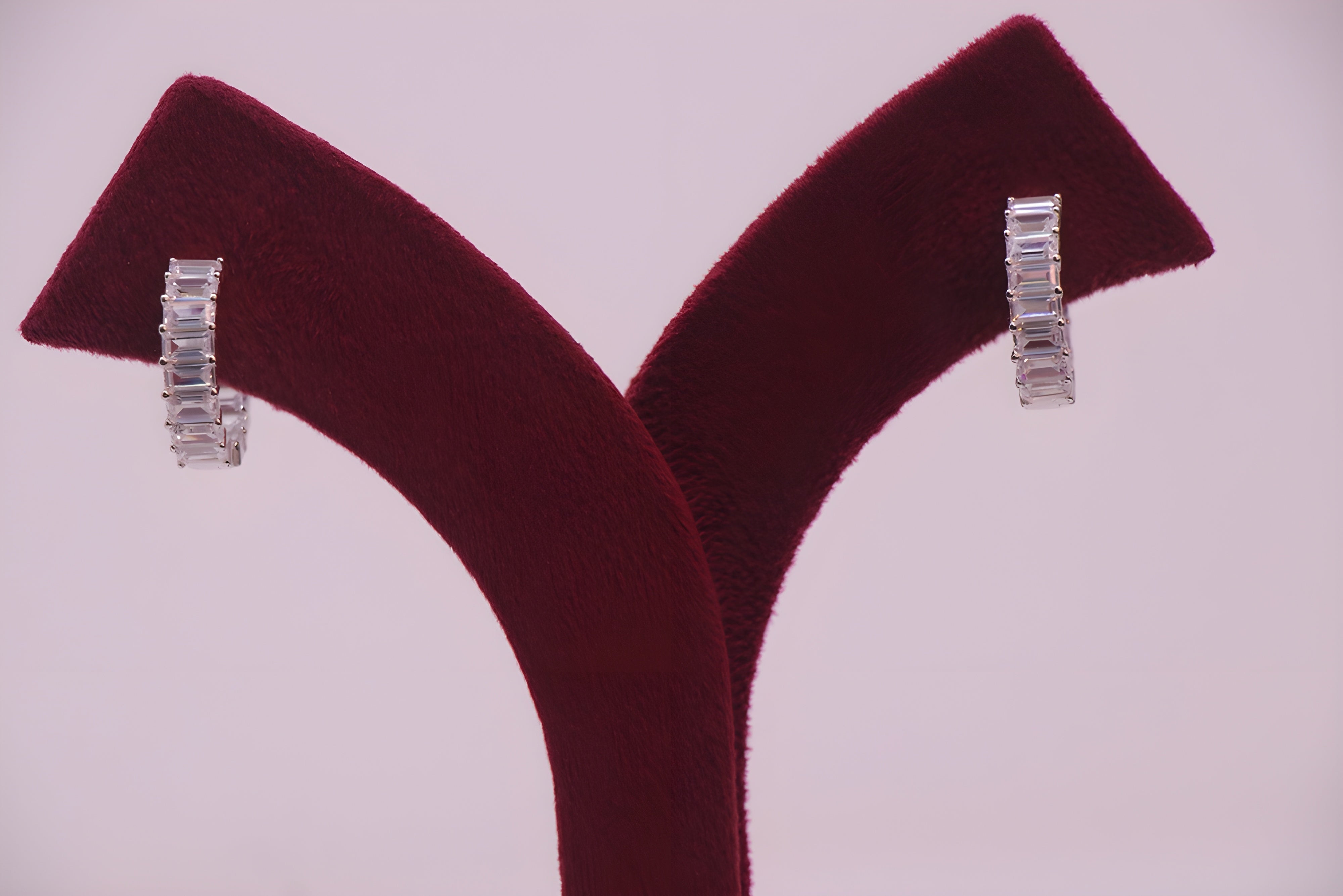 Blue Elegance Sterling Crystal Earrings