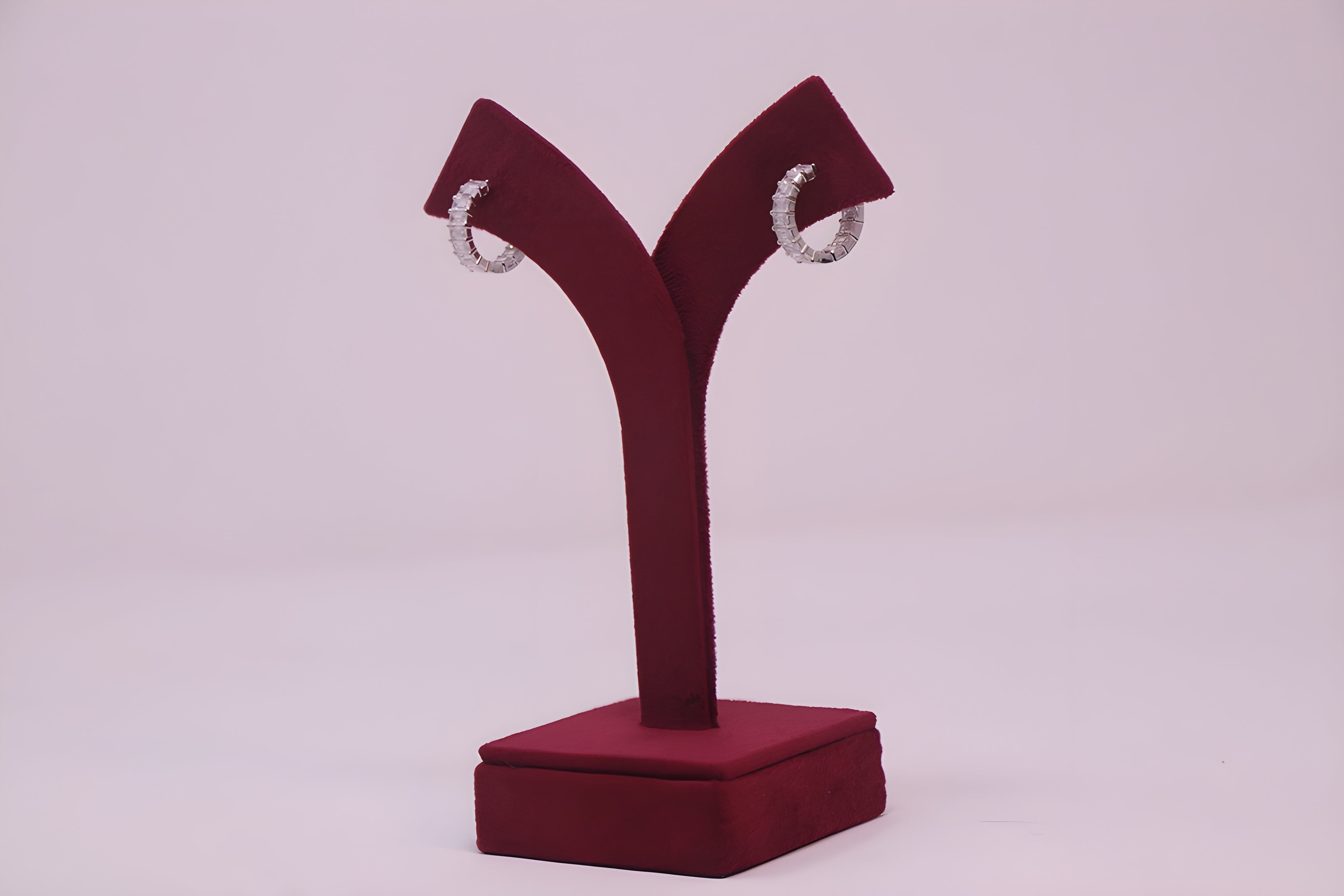 Blue Elegance Sterling Crystal Earrings