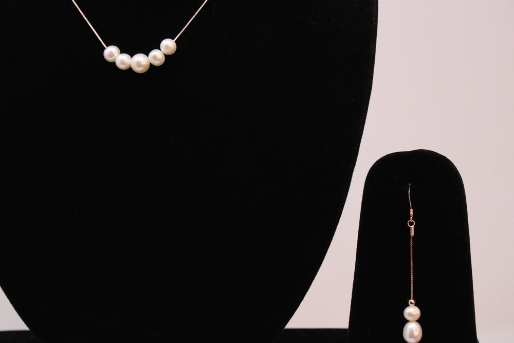 Sterling Silver with a Copper-Gold Color Pendant Adorned