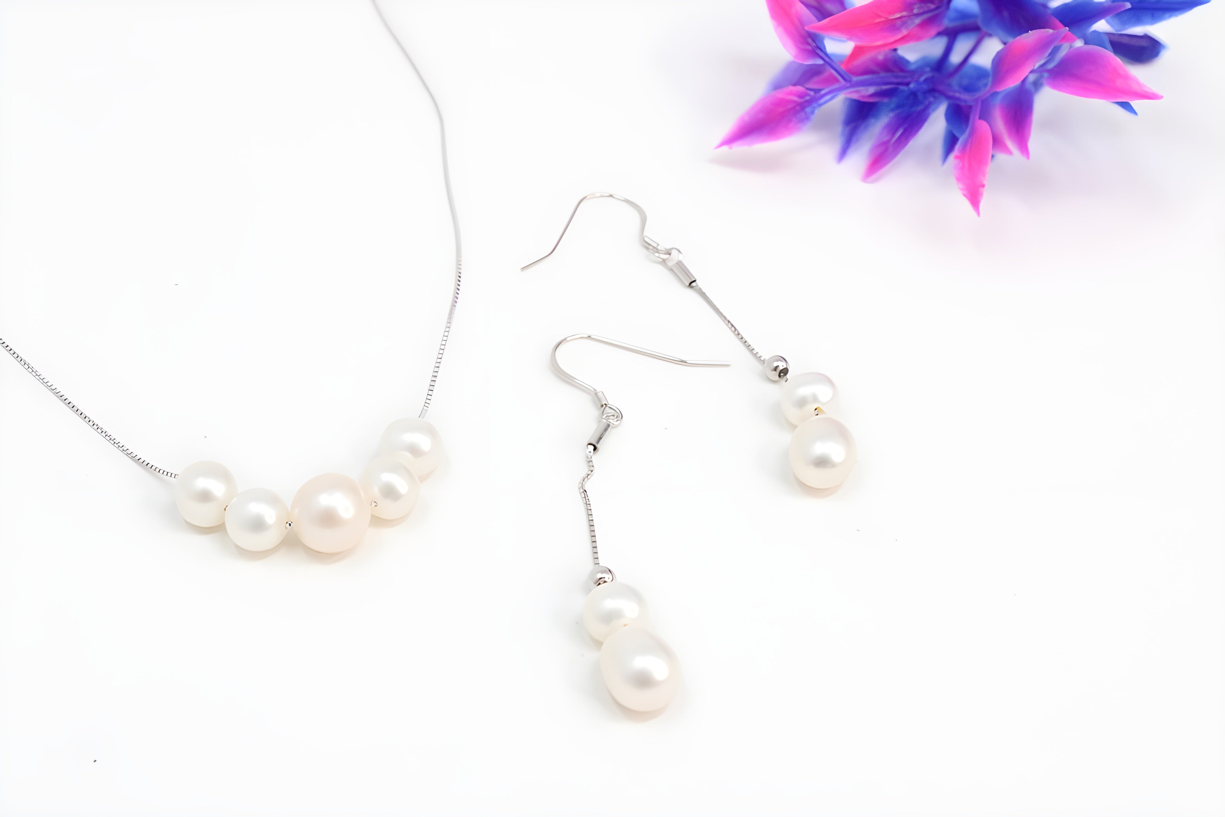 Silver Serenity Sterling Silver Pendant Set