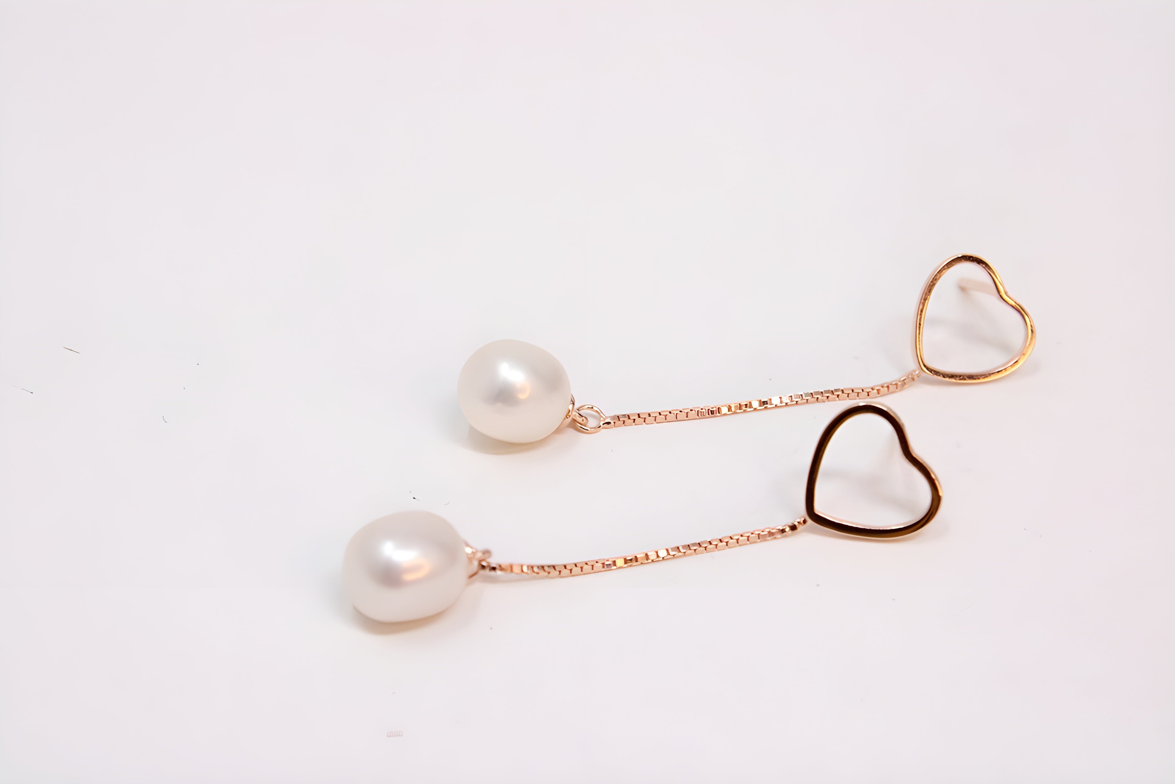 Golden Serenade Sterling Silver Pendant Set with Drop-Shaped Artificial Pearls