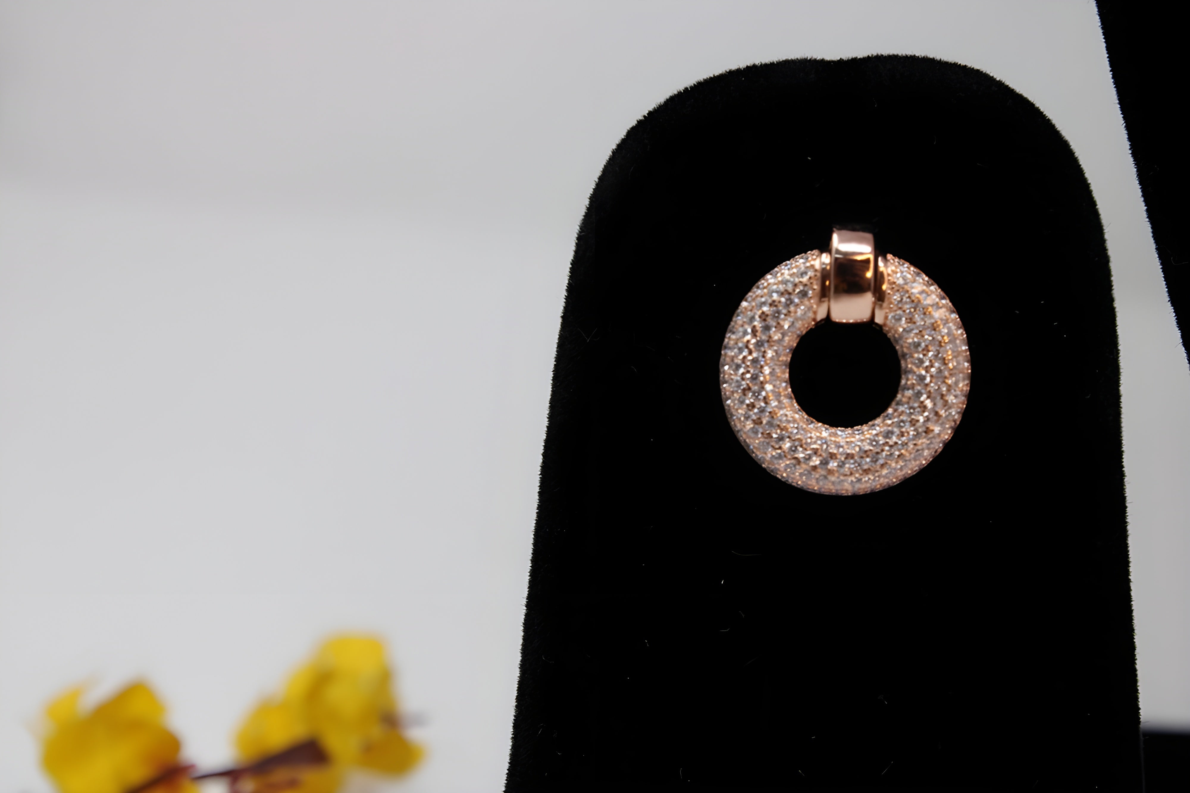 Golden Sophistication 92.5 Sterling Silver Earrings