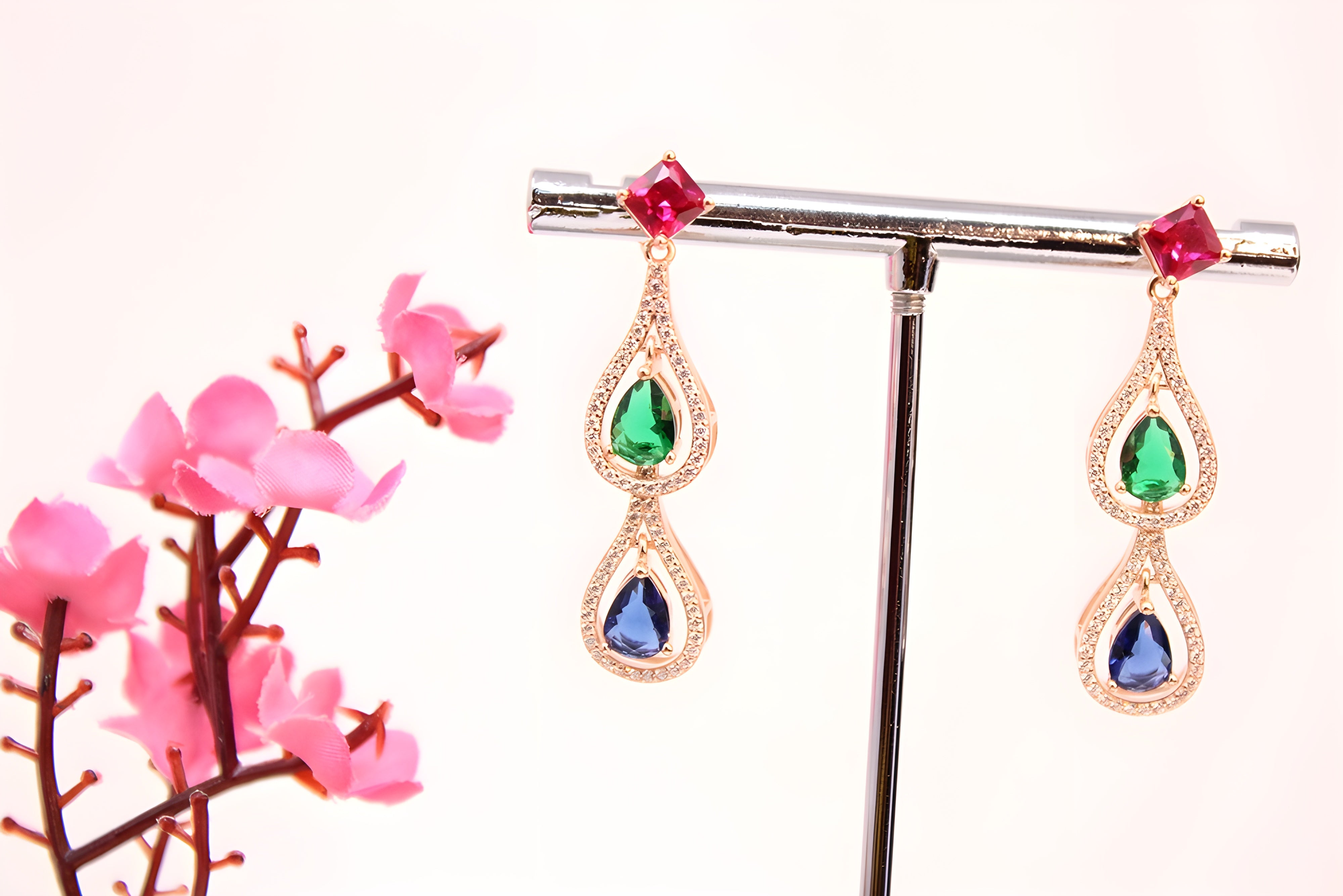 Golden Luxe 92.5 Sterling Earrings