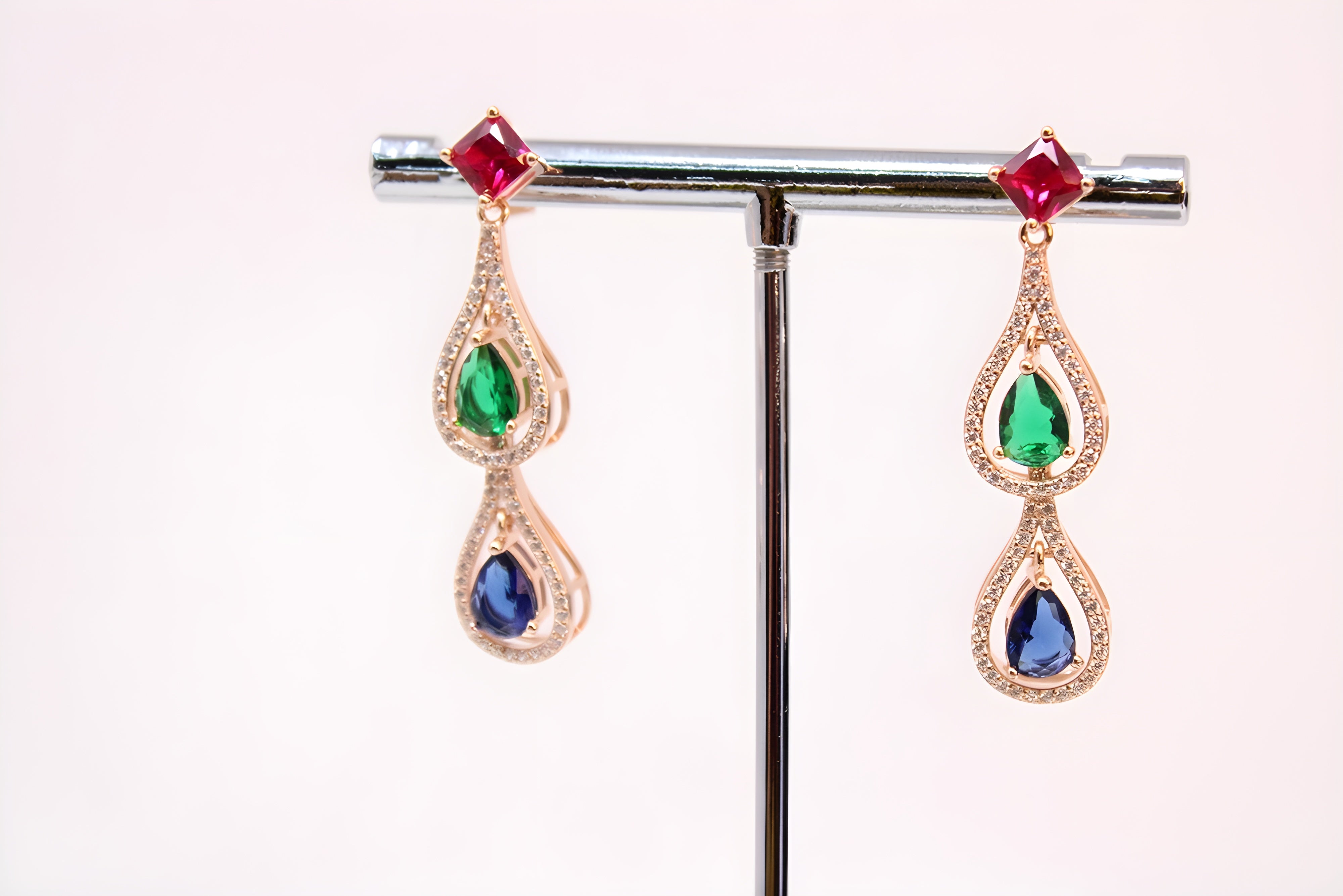 Golden Luxe 92.5 Sterling Earrings