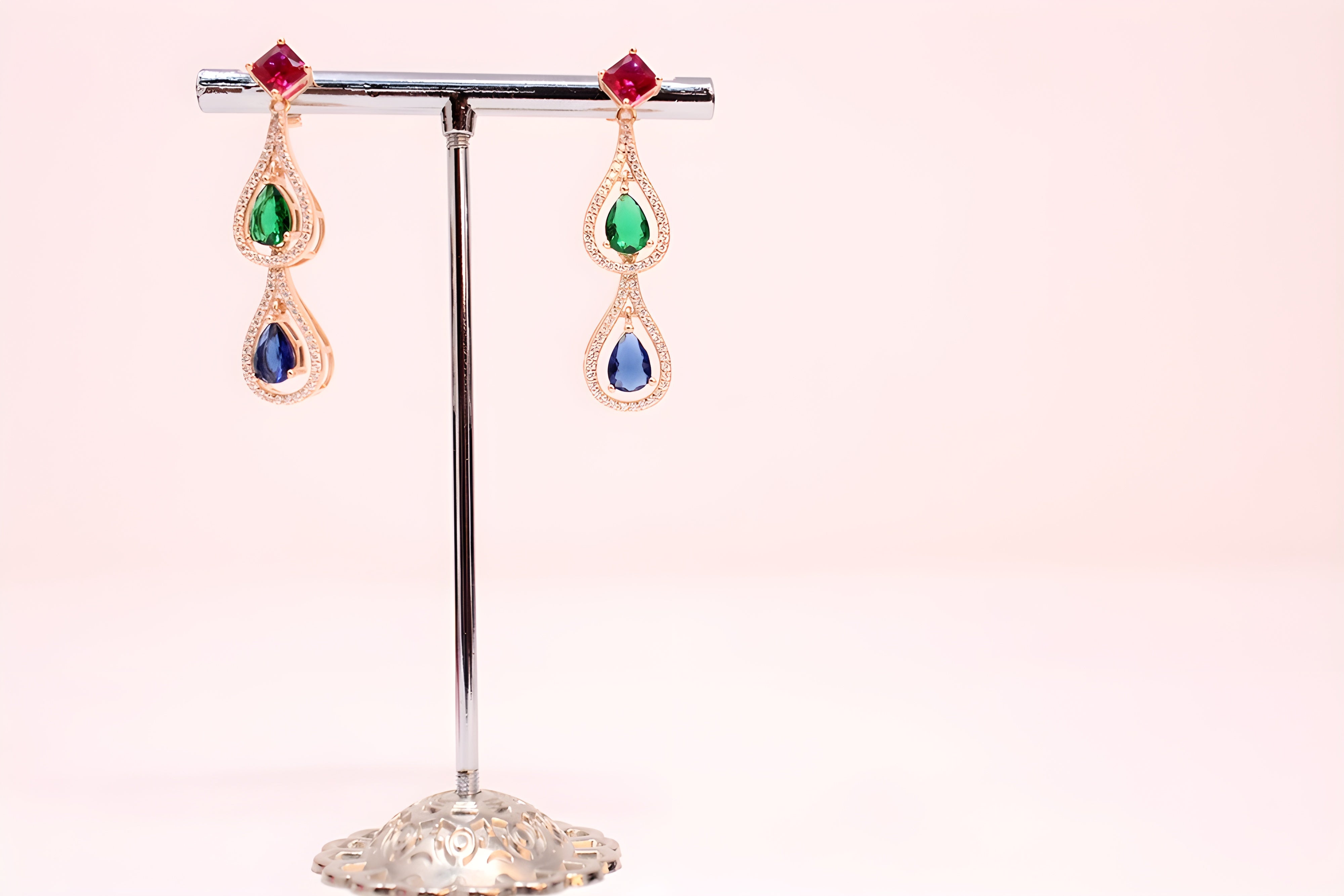 Golden Luxe 92.5 Sterling Earrings
