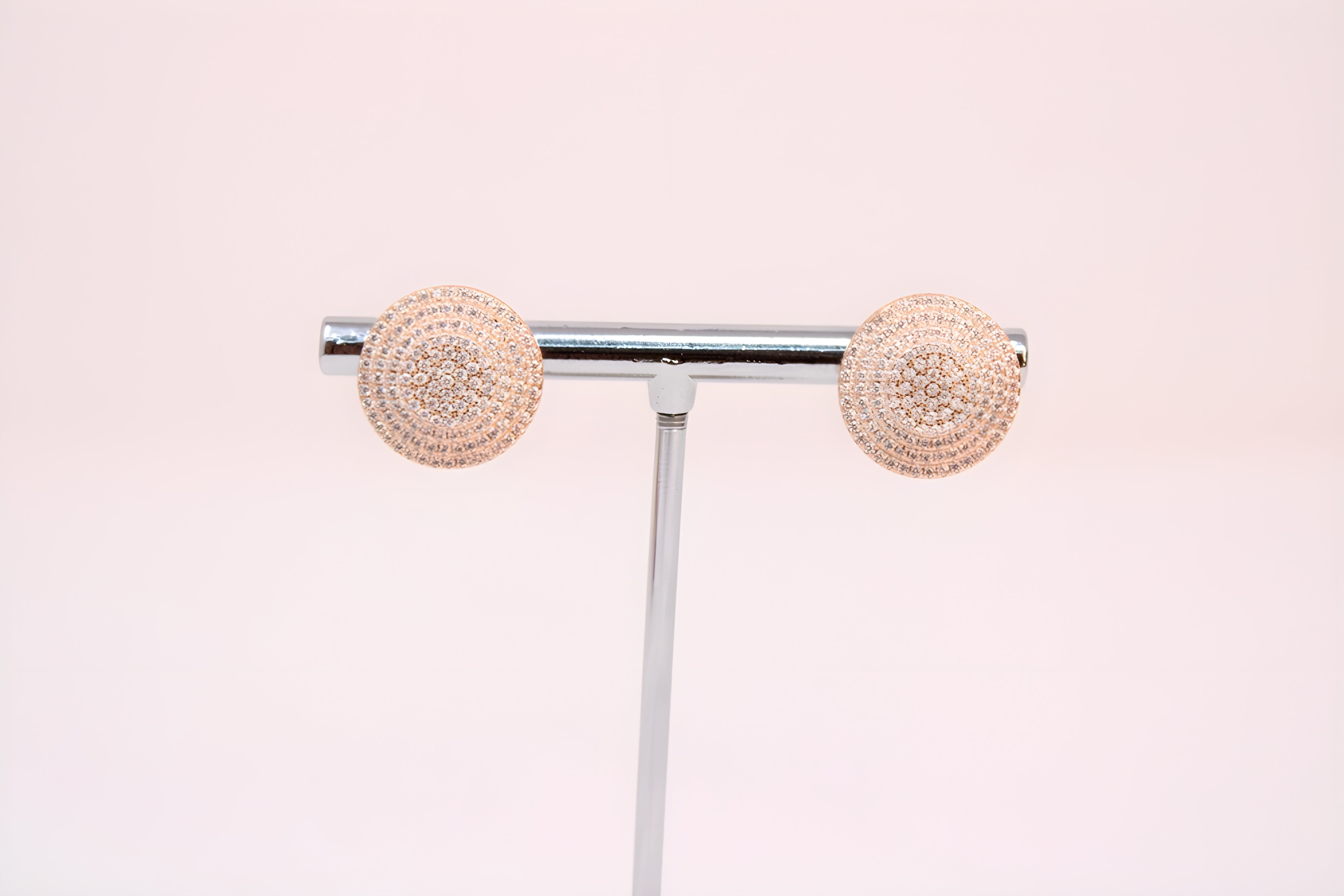 Golden Glamour 92.5 Sterling Silver Earrings