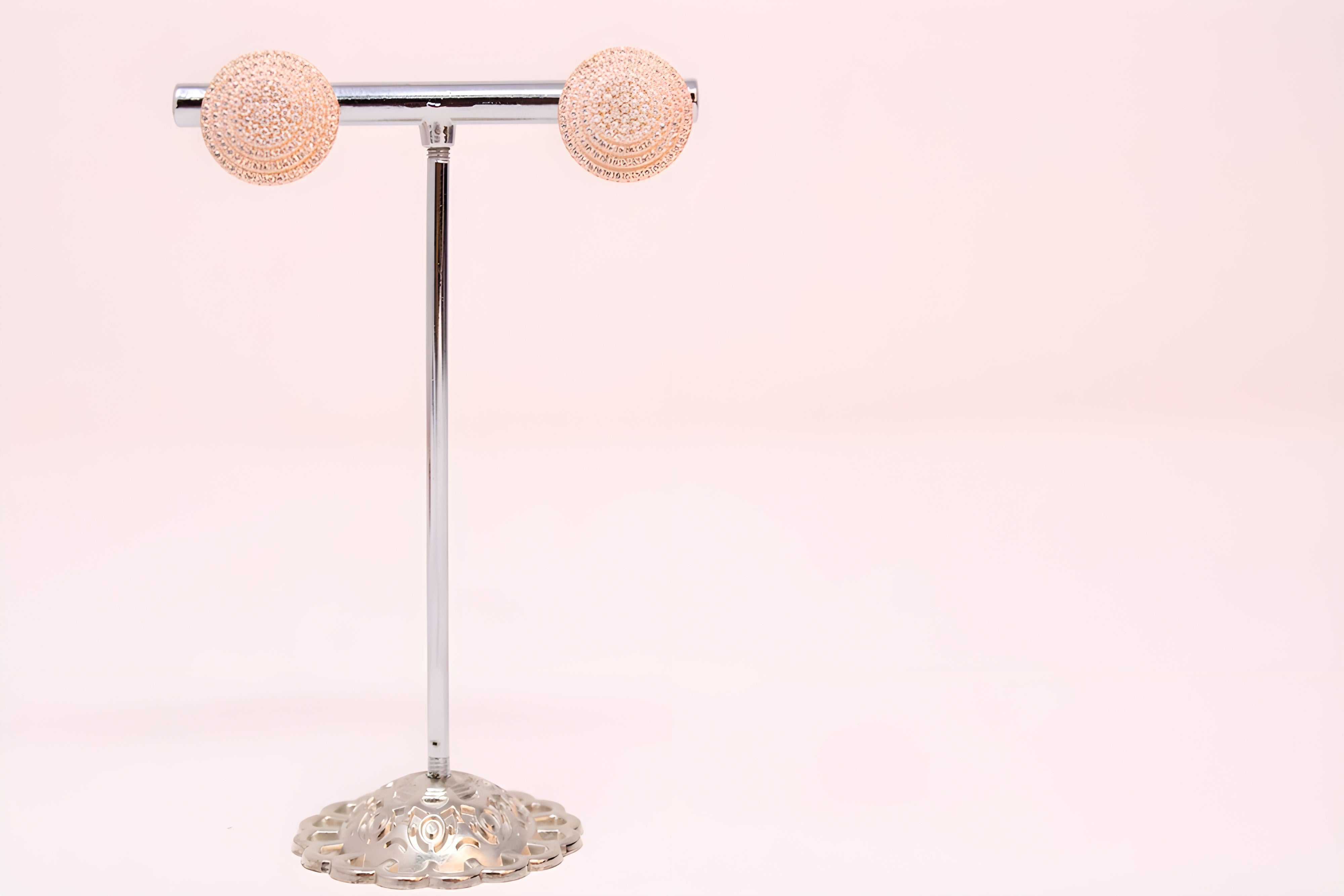 Golden Glamour 92.5 Sterling Silver Earrings