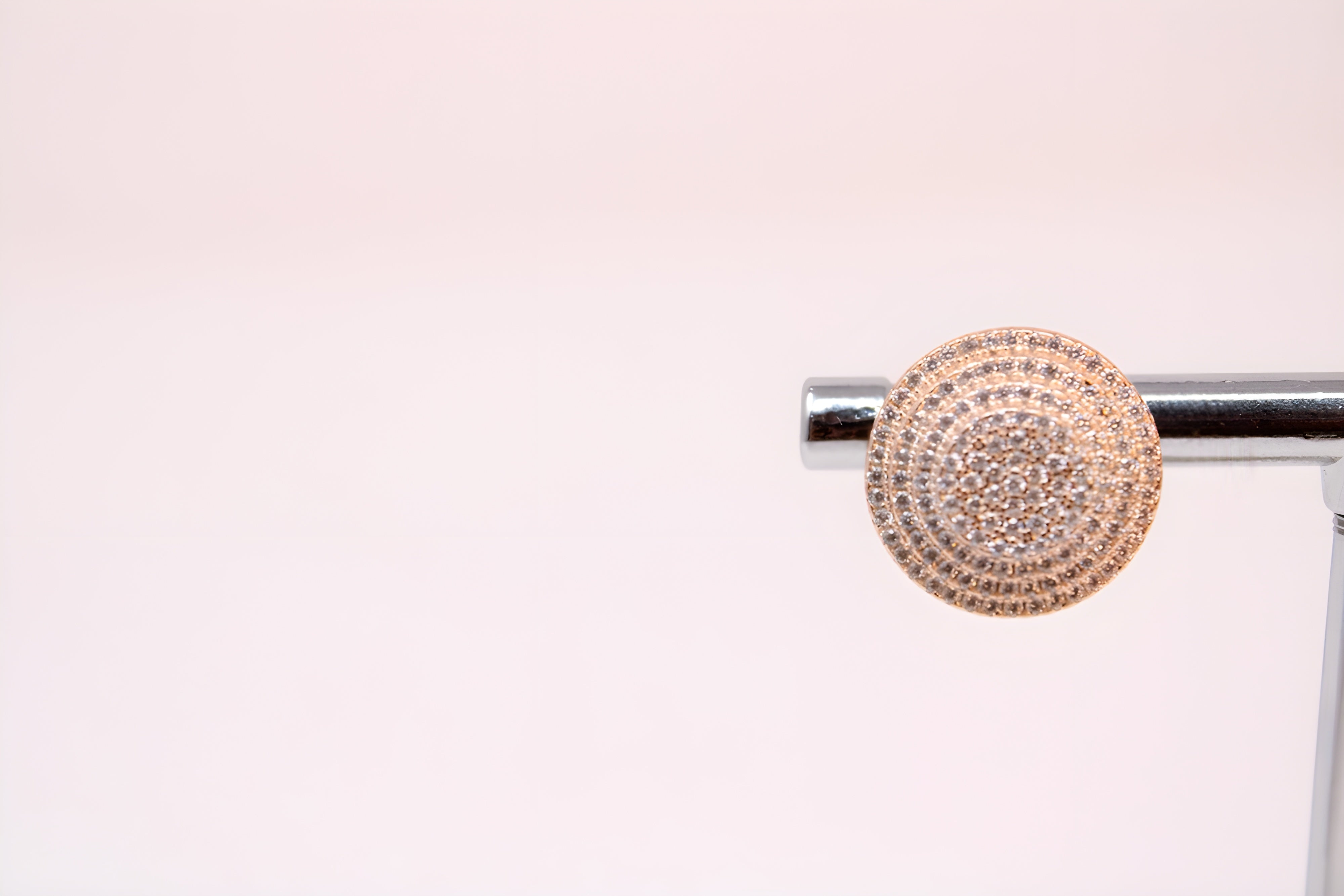 Golden Glamour 92.5 Sterling Silver Earrings