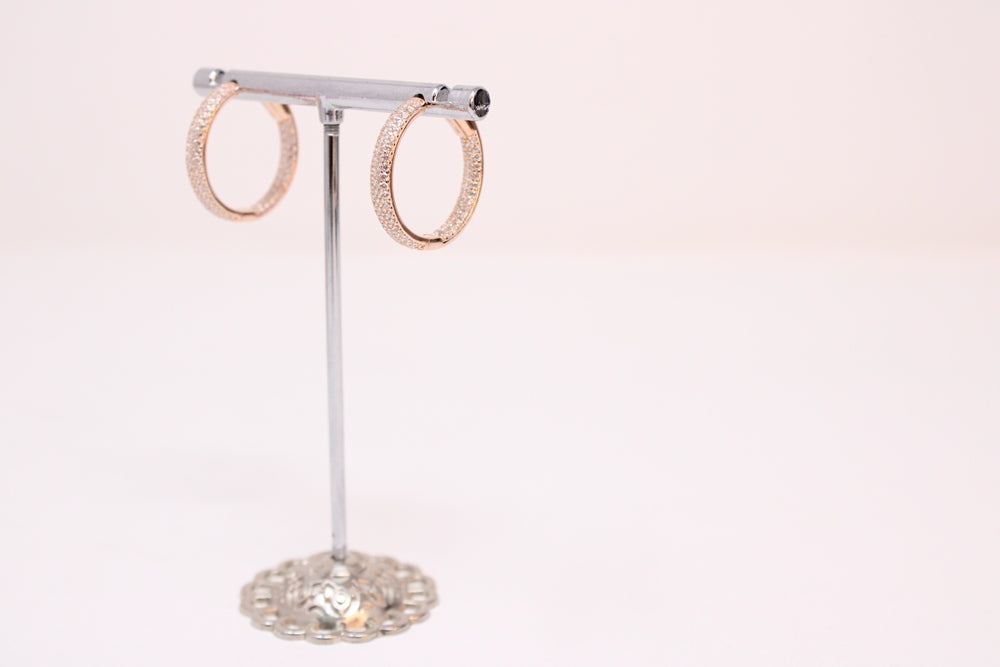 Golden Glow 92.5 Sterling Silver Earrings