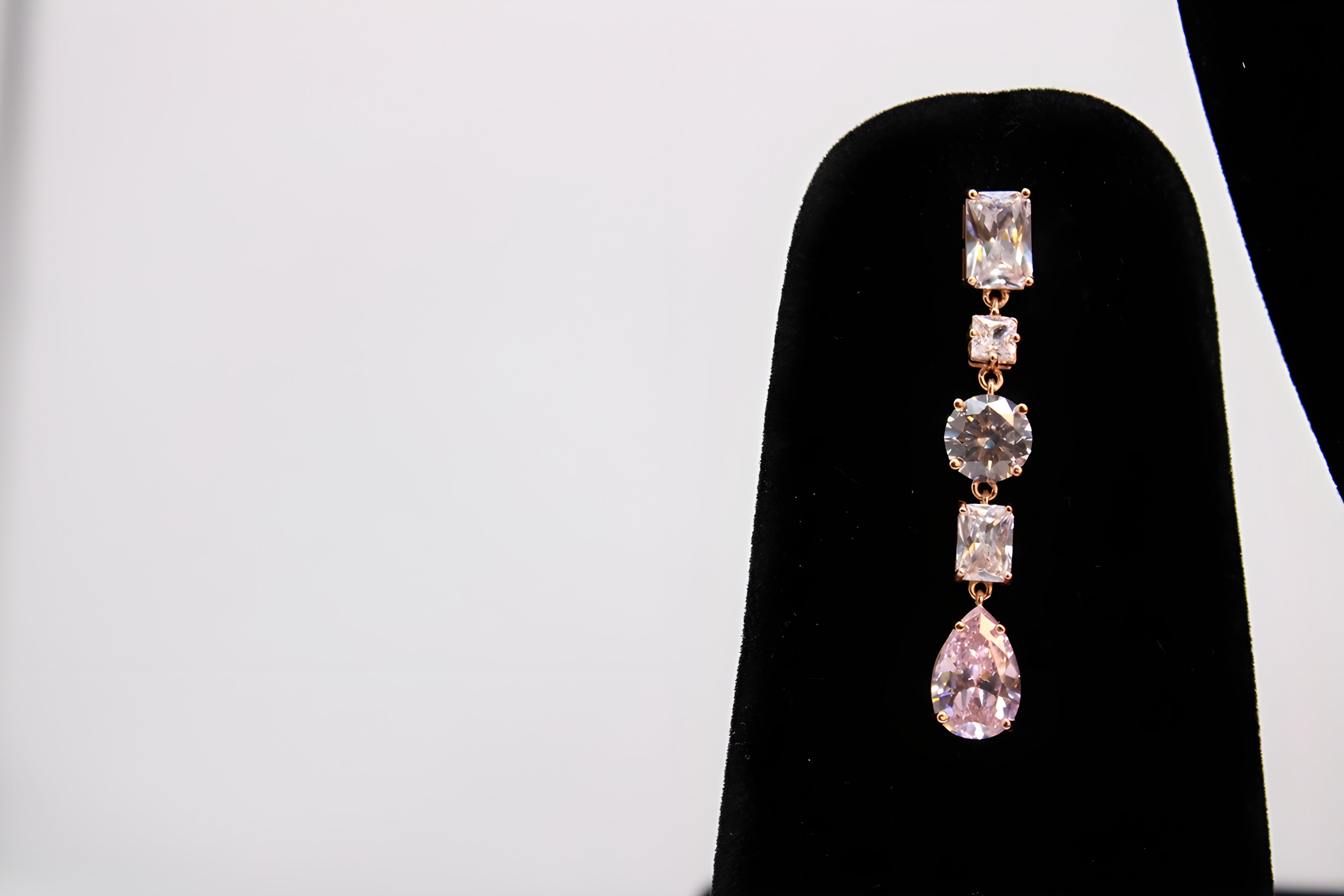 Rose Radiance VeeLux Premium Drops Earrings