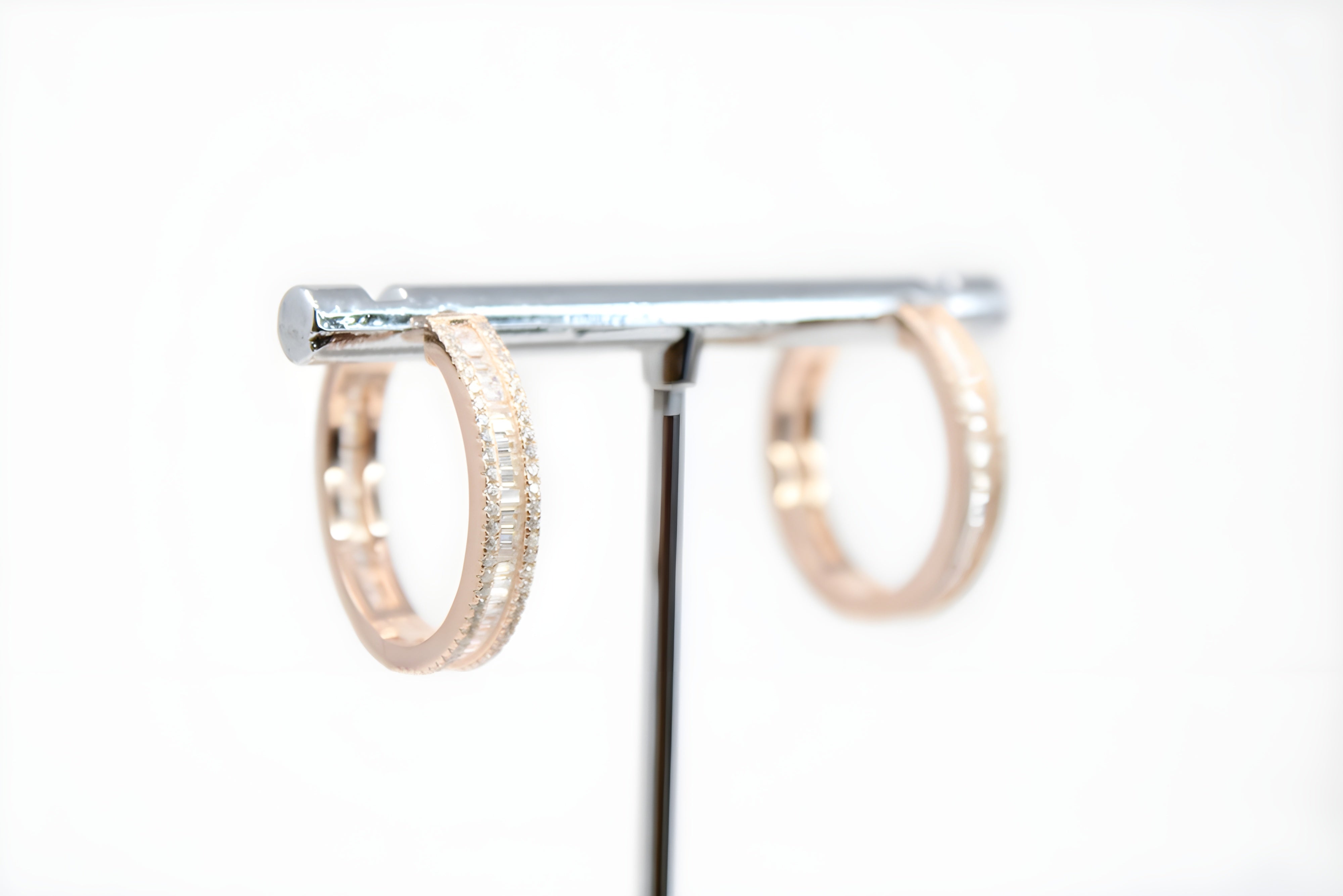 Luxury Redefined: VeeLux Golden Crystal Earrings