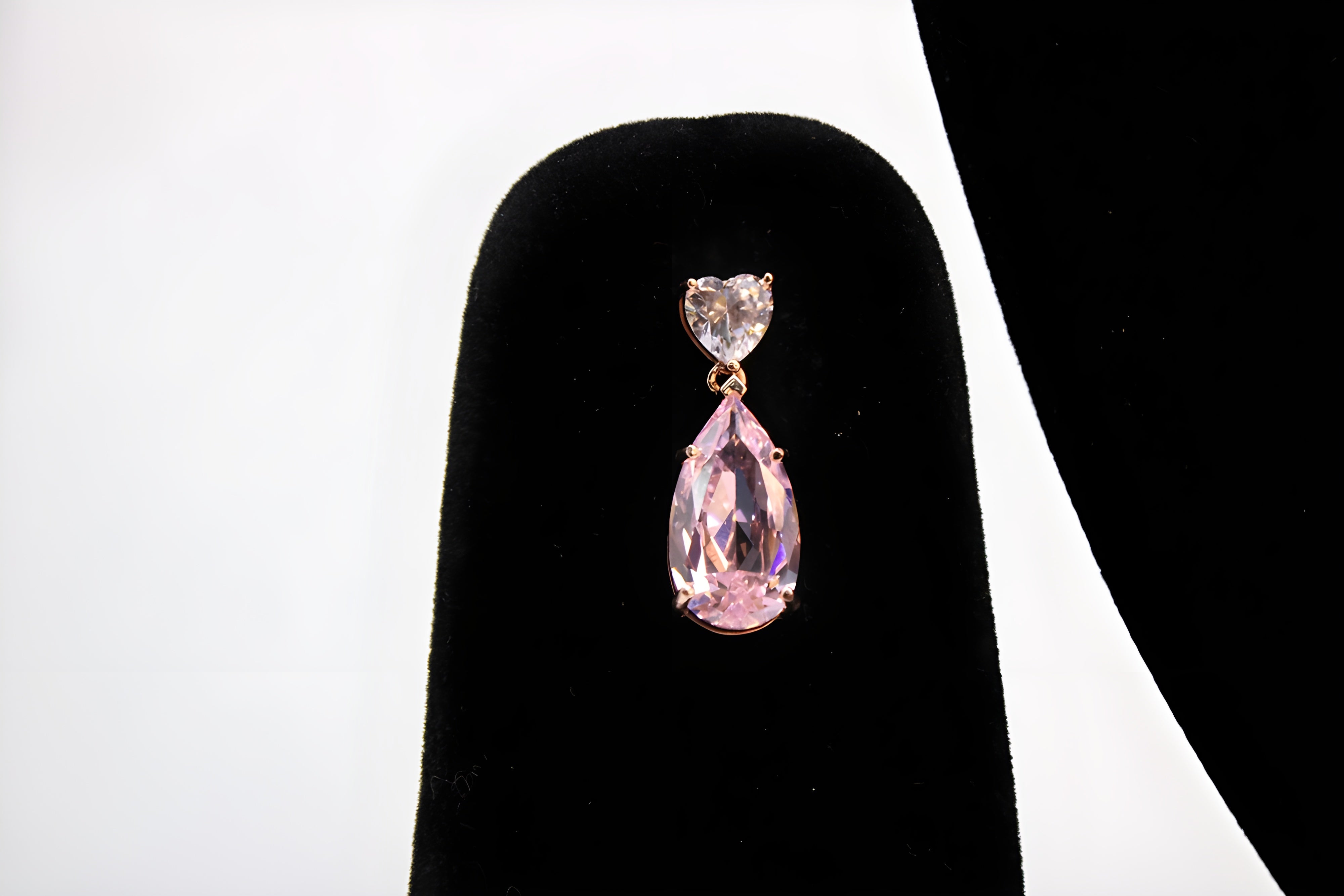 Rose Radiance VeeLux Premium Crystal Earrings