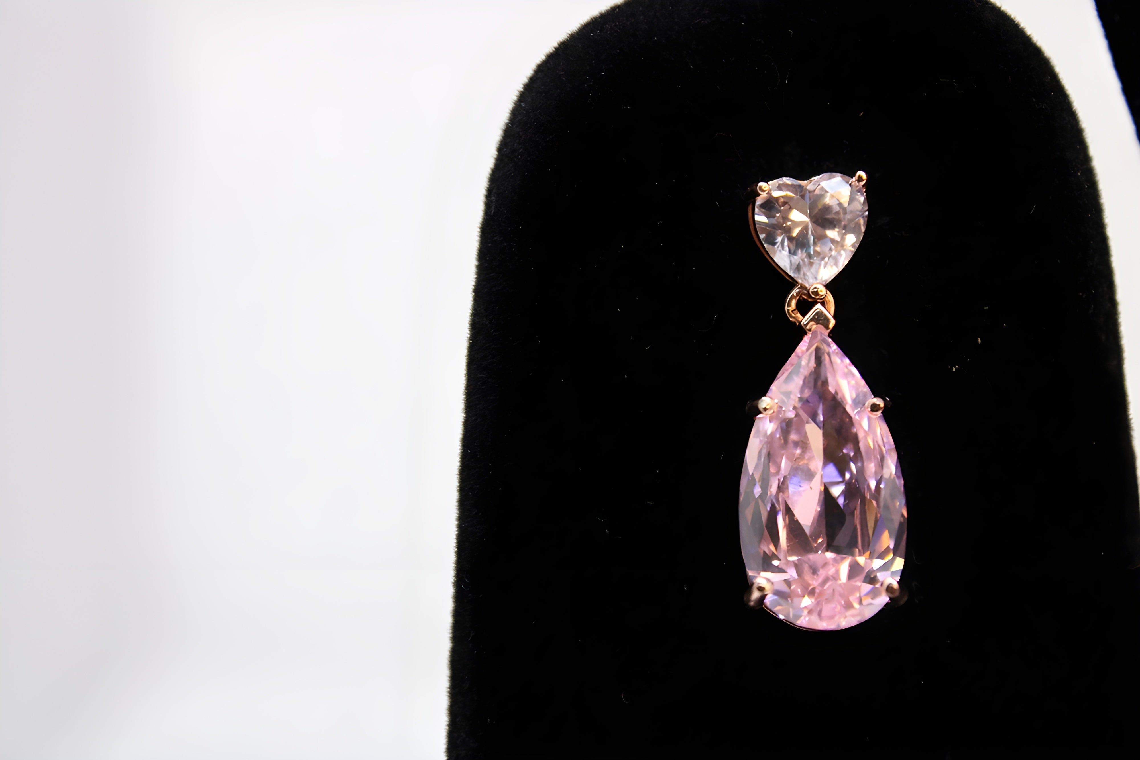 Rose Radiance VeeLux Premium Crystal Earrings