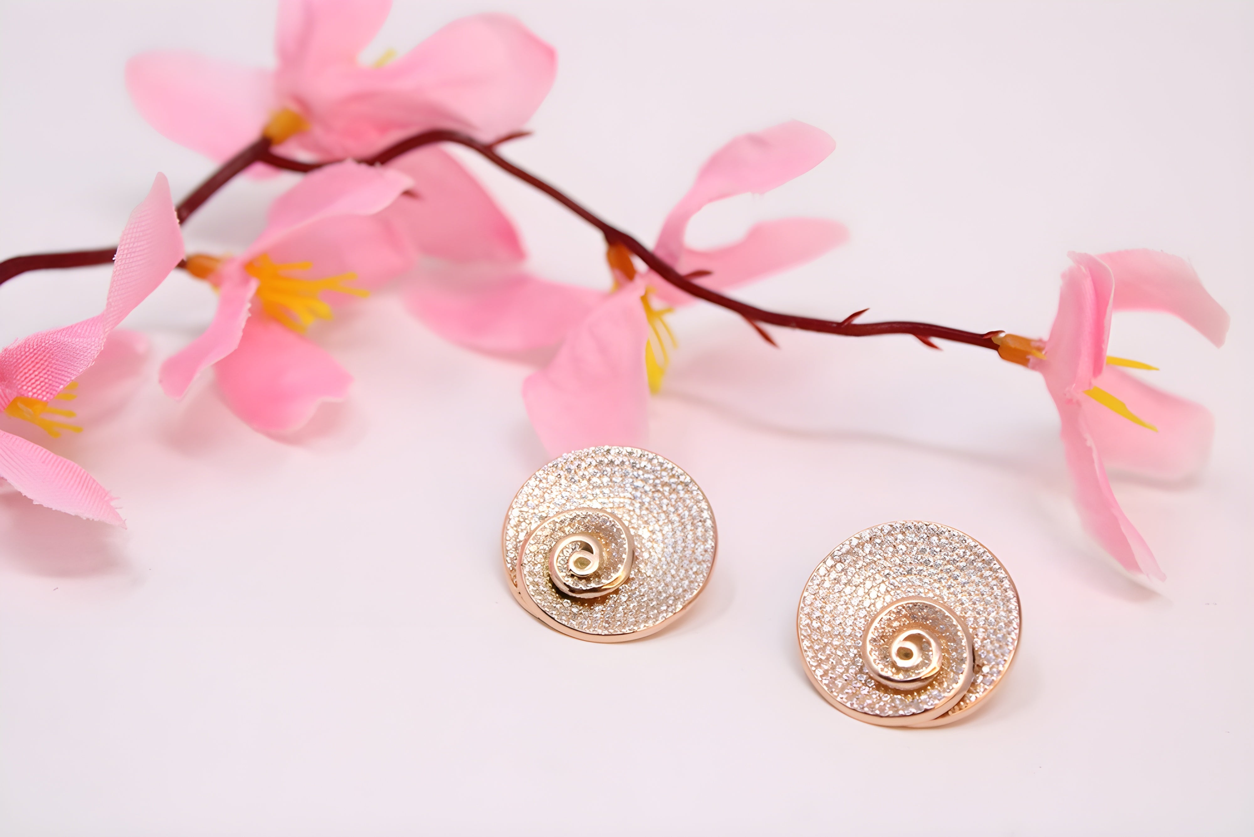Golden Glow VeeLux Premium Glamour Earrings