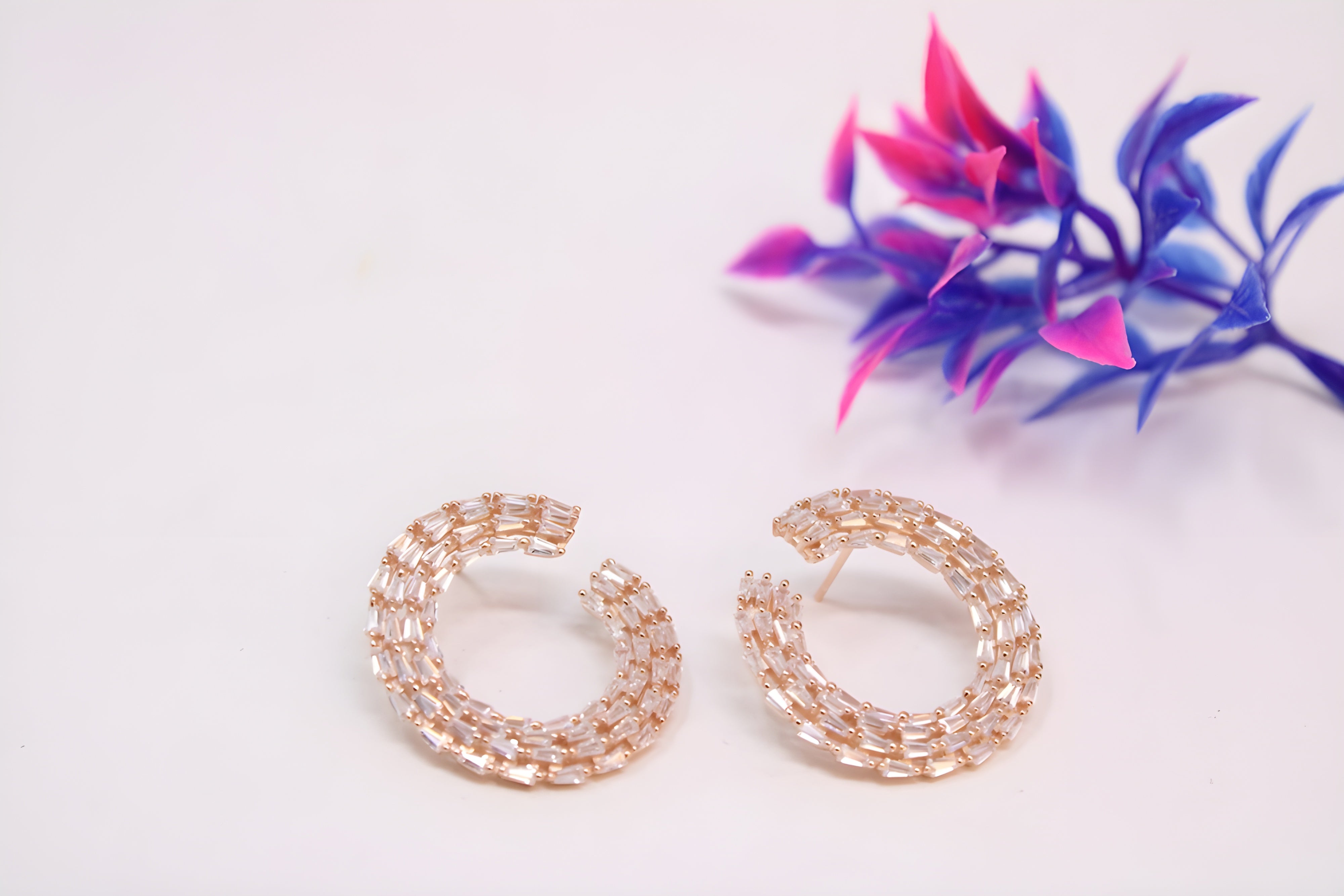 Golden Radiance VeeLux Premium Earrings