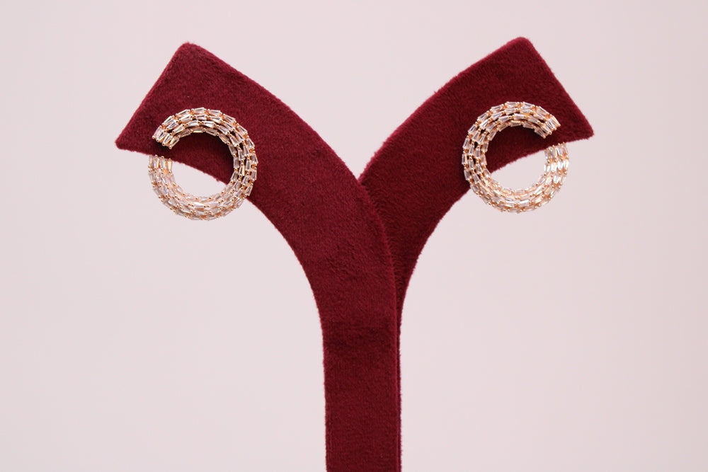 Golden Radiance VeeLux Premium Earrings
