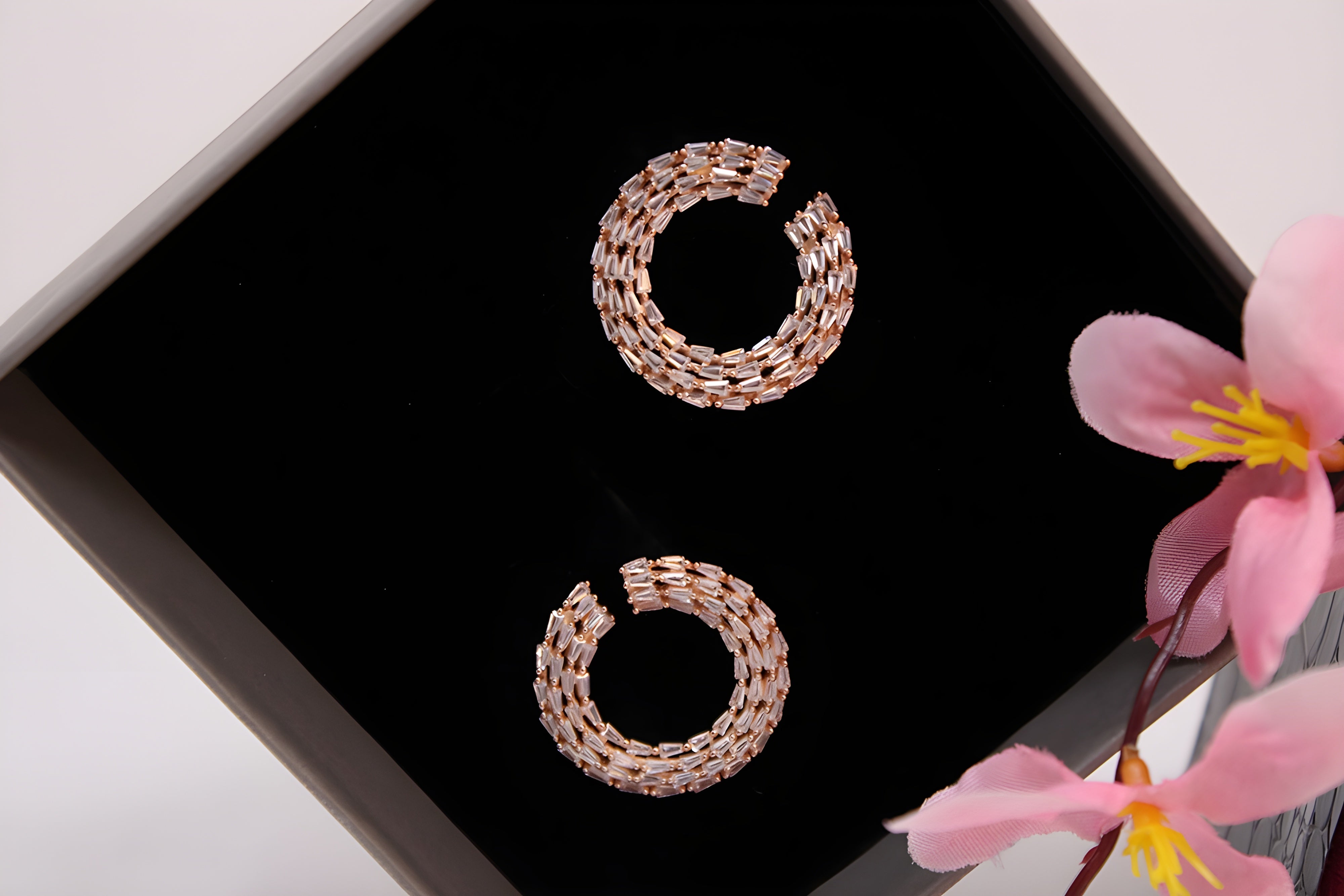 Golden Radiance VeeLux Premium Earrings
