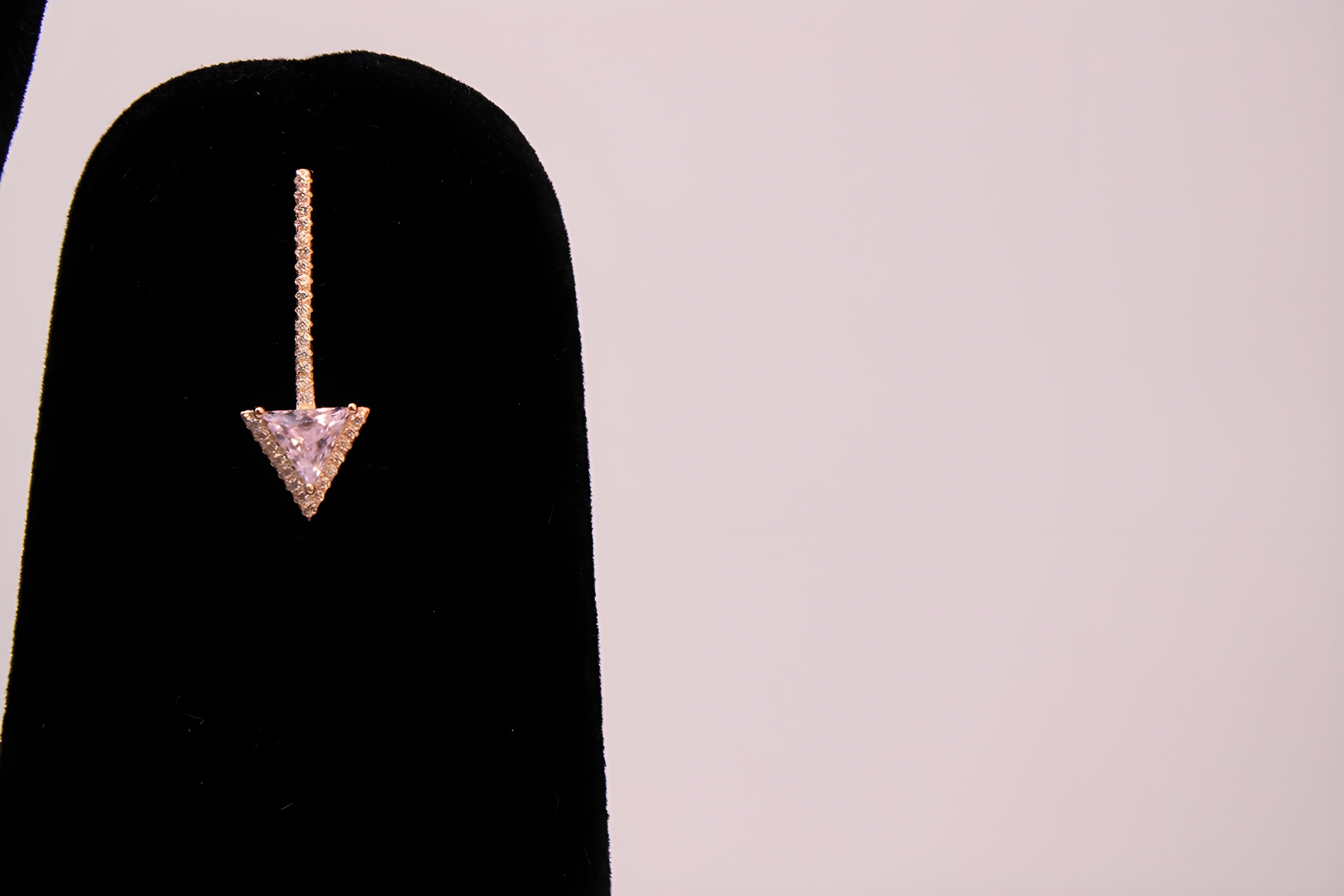Pink Arrow 92.5 Sterling Silver VeeLux Premium Earrings