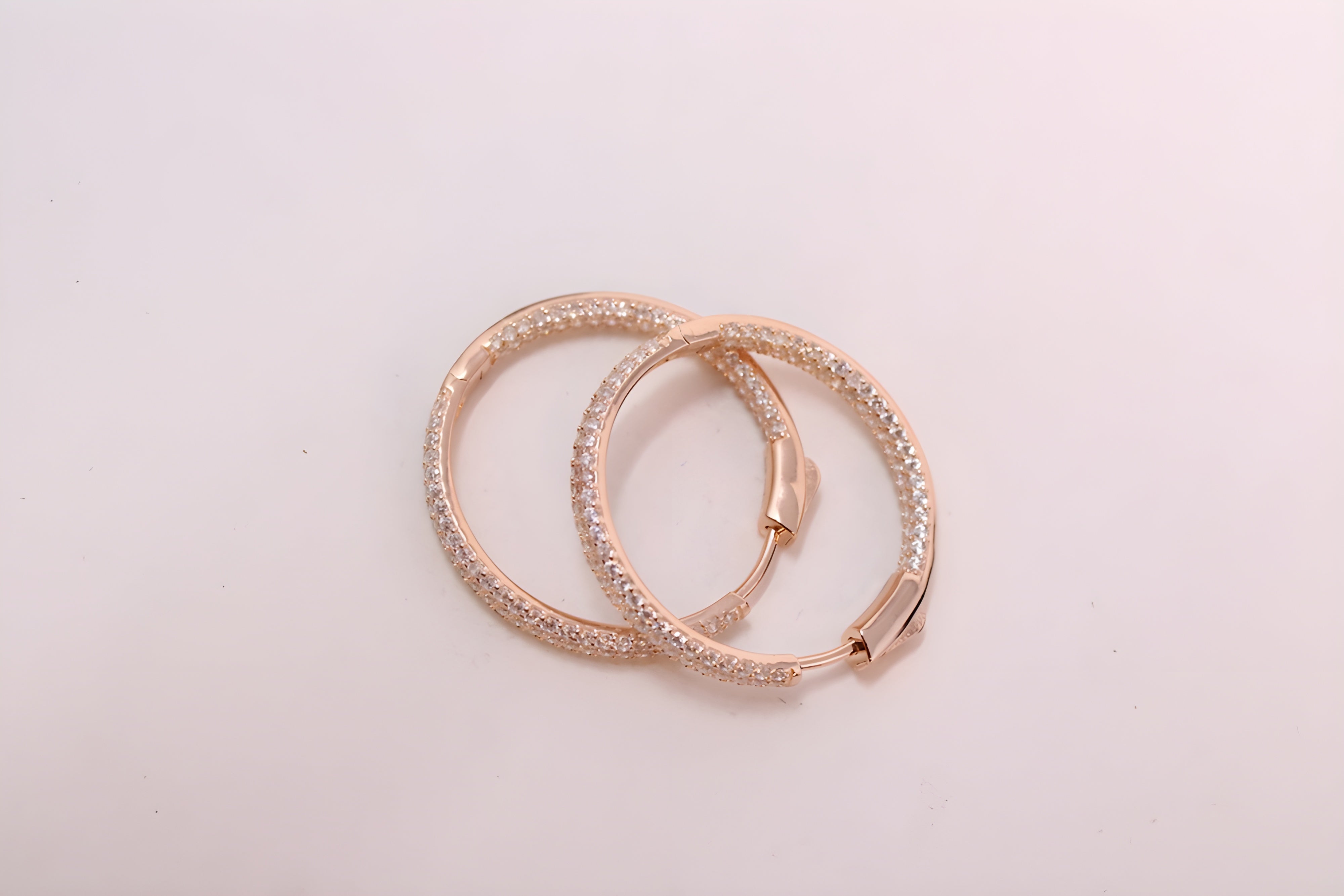 Golden Glow VeeLux Premium Crystal Bold Chic Earrings