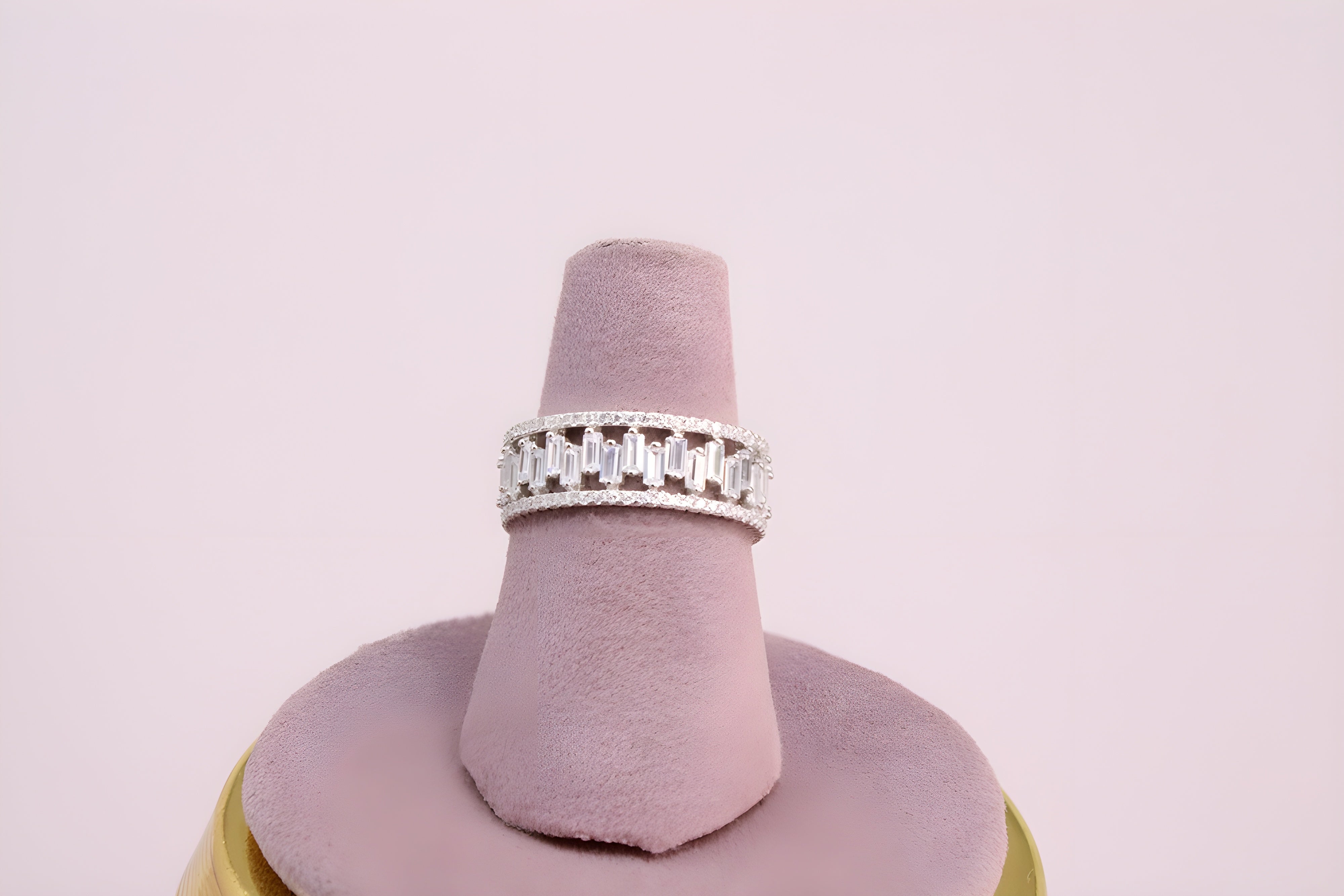 Ethereal Radiance Sterling Silver Ring