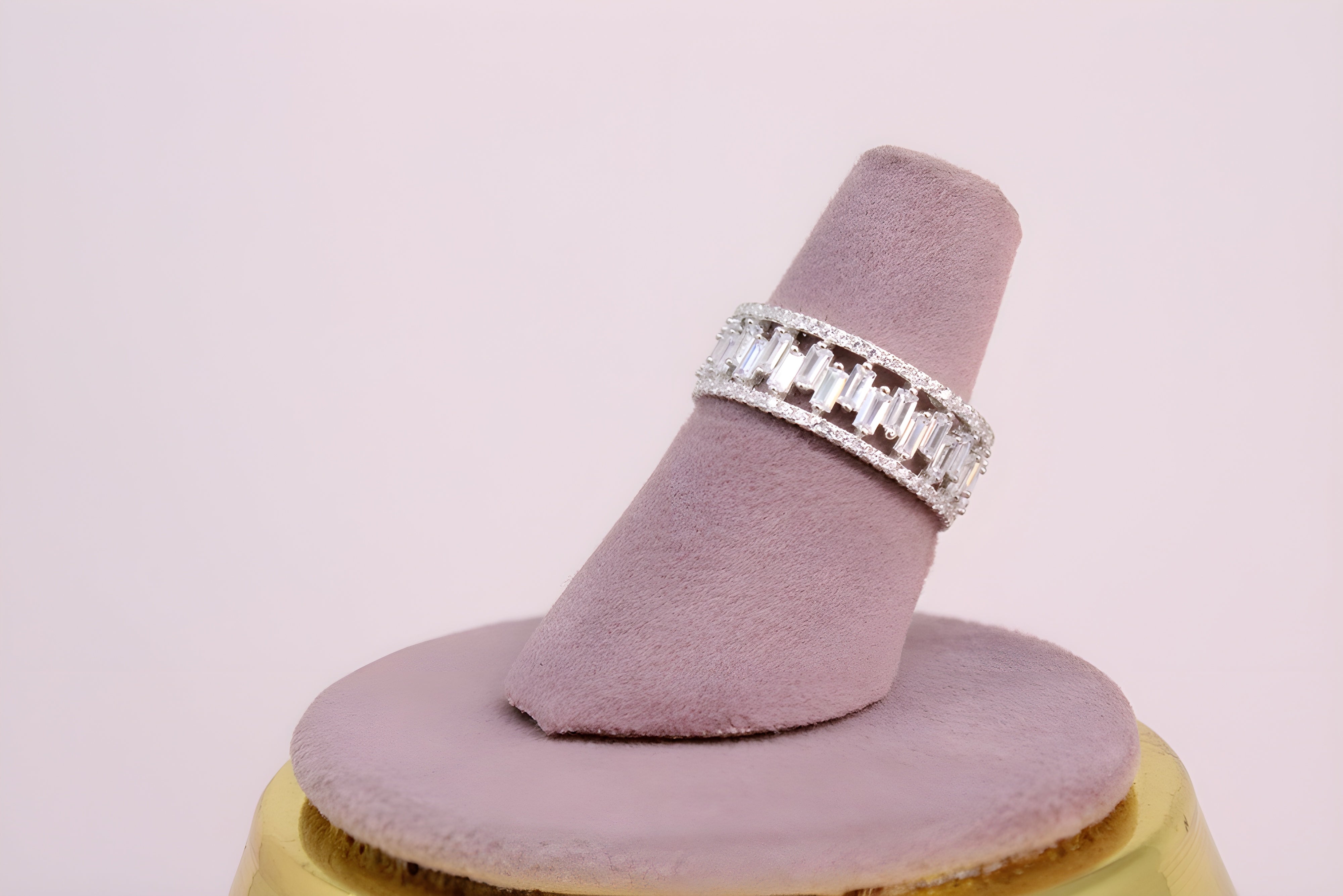 Ethereal Radiance Sterling Silver Ring