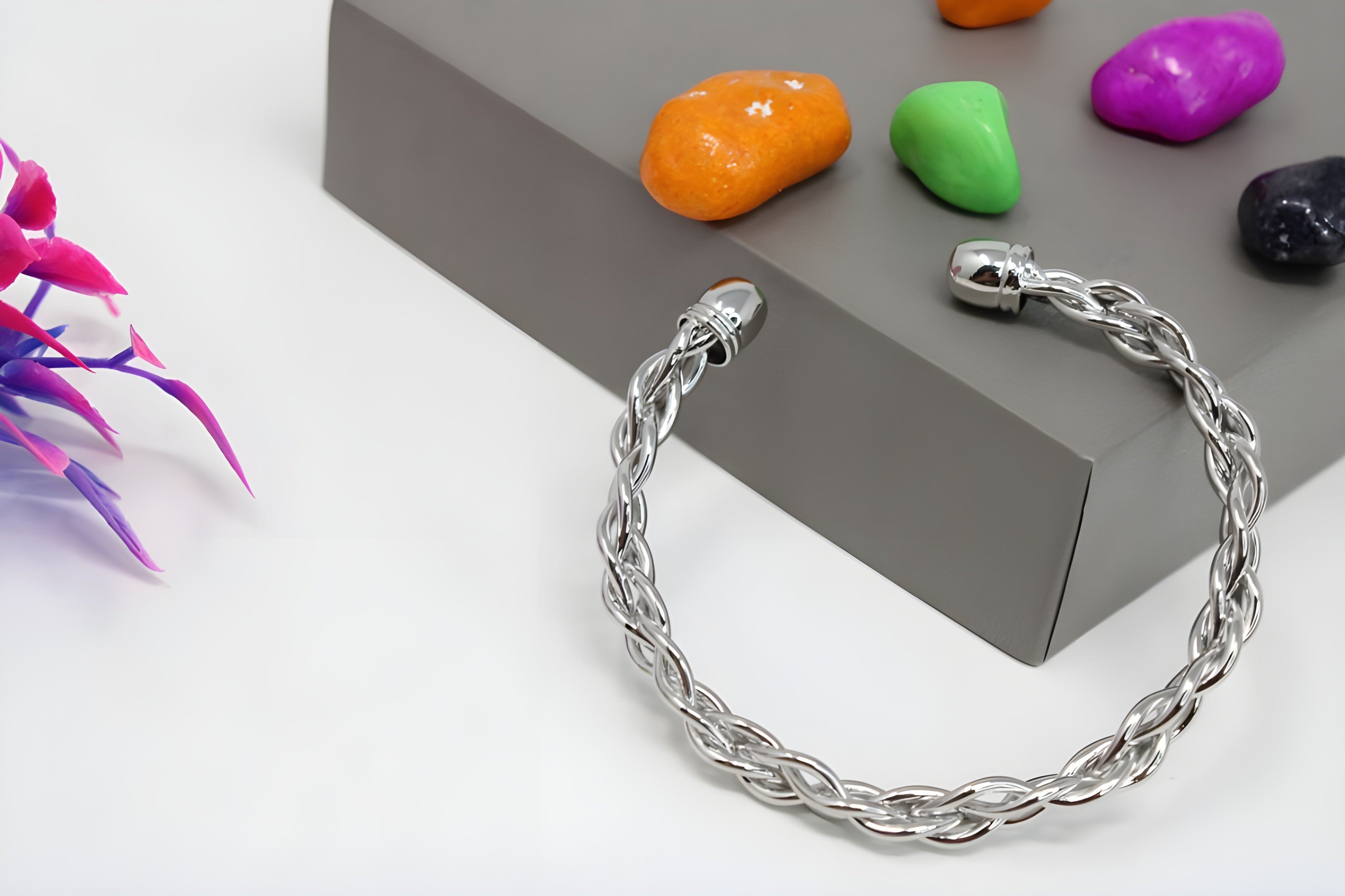 Divine Crossroads Pair of Three Bracelet