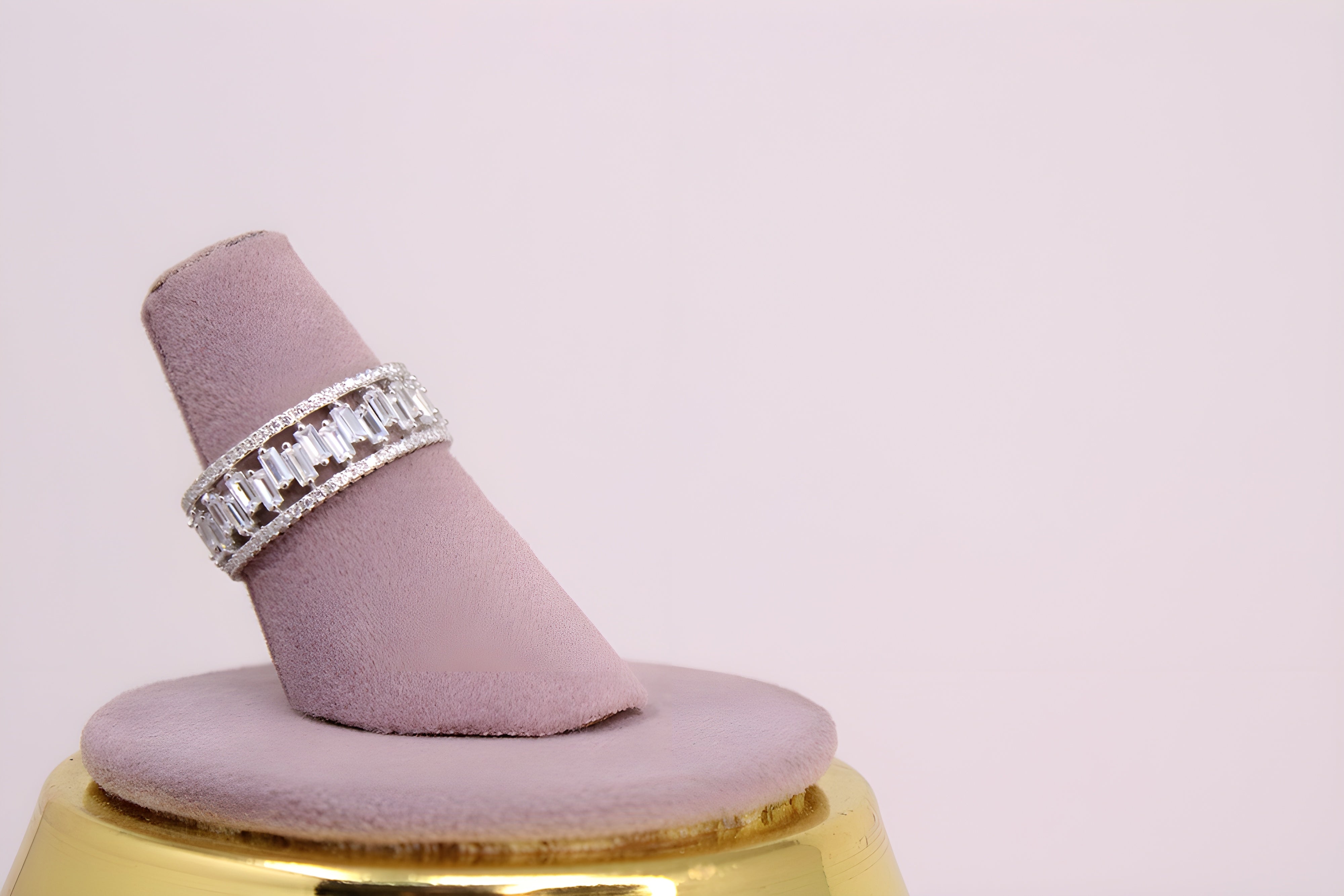 Ethereal Radiance Sterling Silver Ring