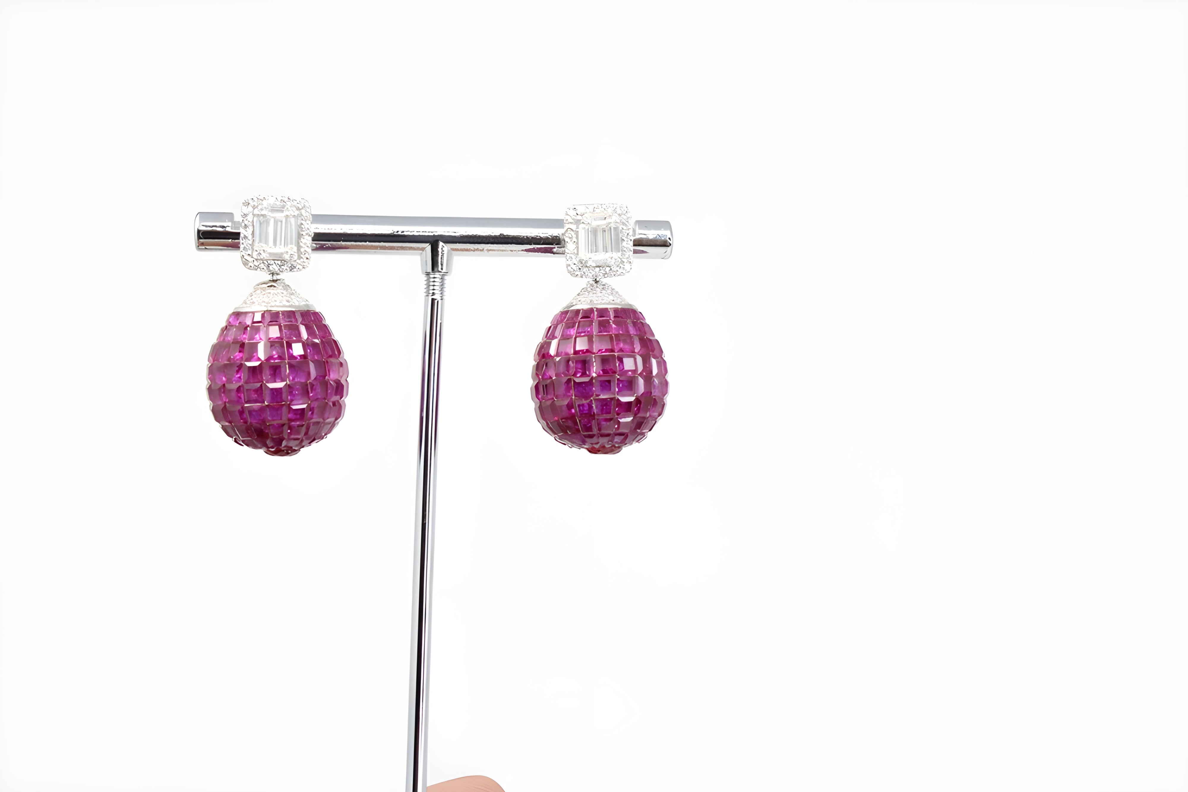 Radiant Reflections VeeLux Premium Crystal Sterling Silver Earrings