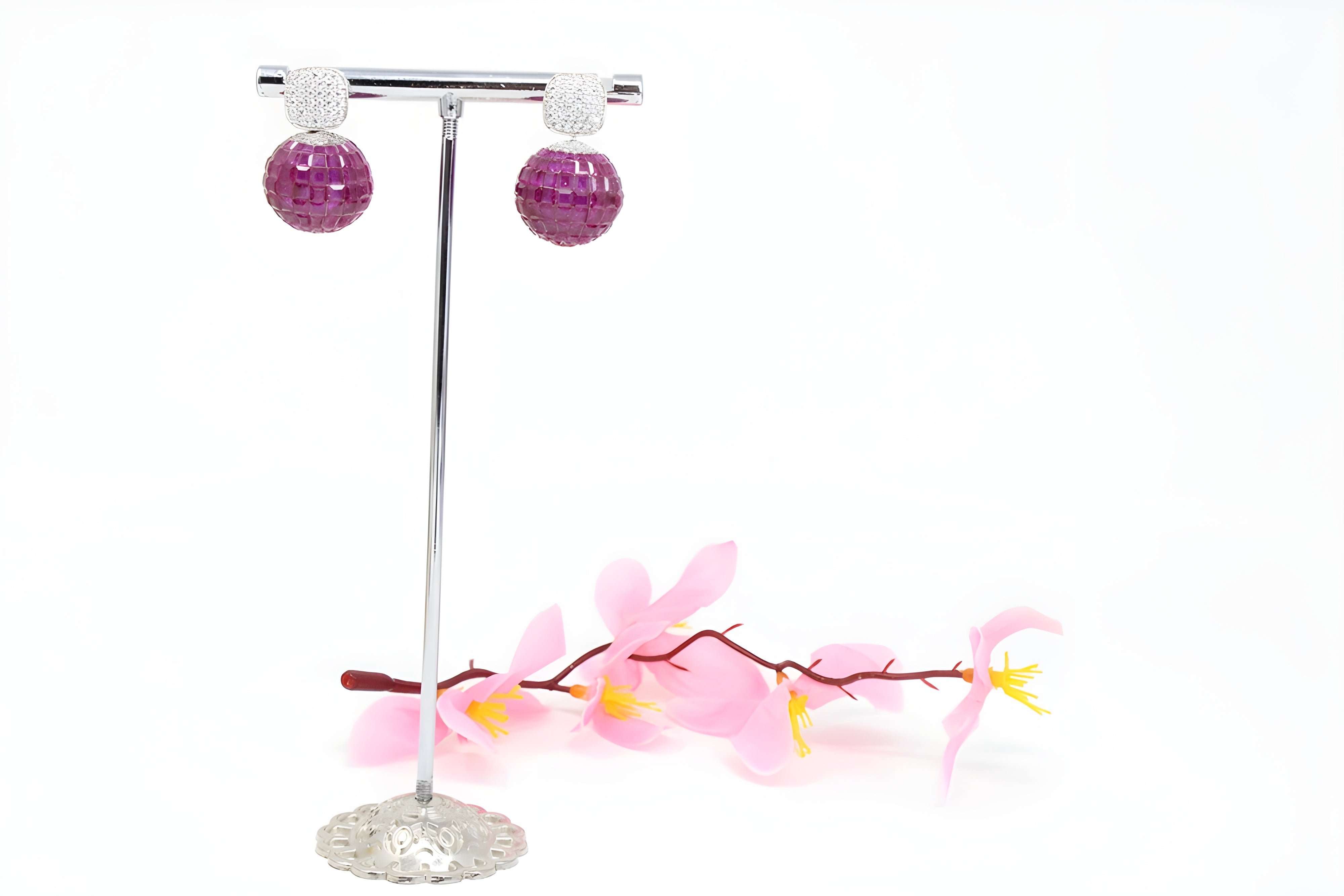 Radiant Reflections VeeLux Premium Crystal Sterling Silver Earrings