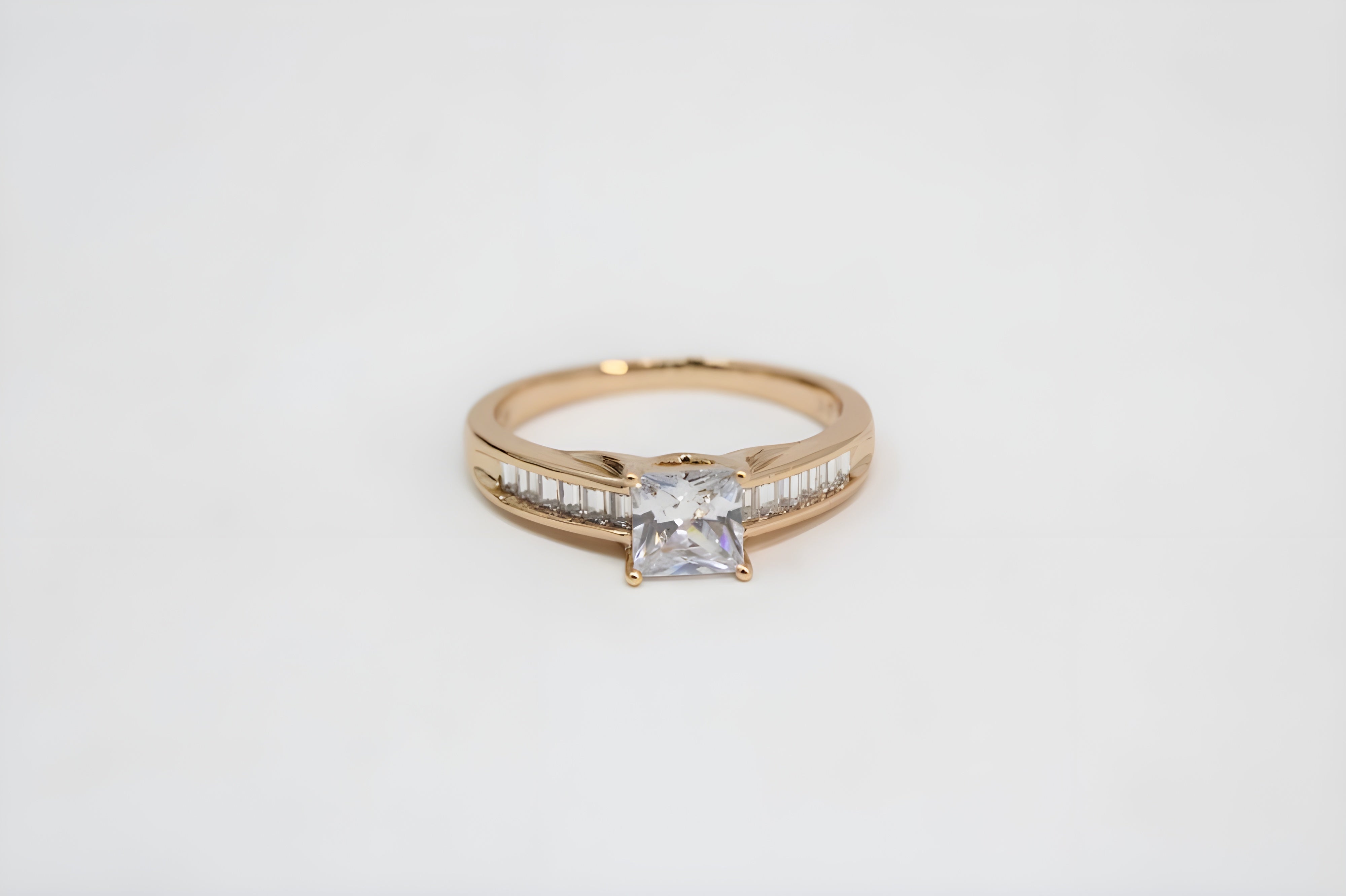 Auric Grace Crystal Ring