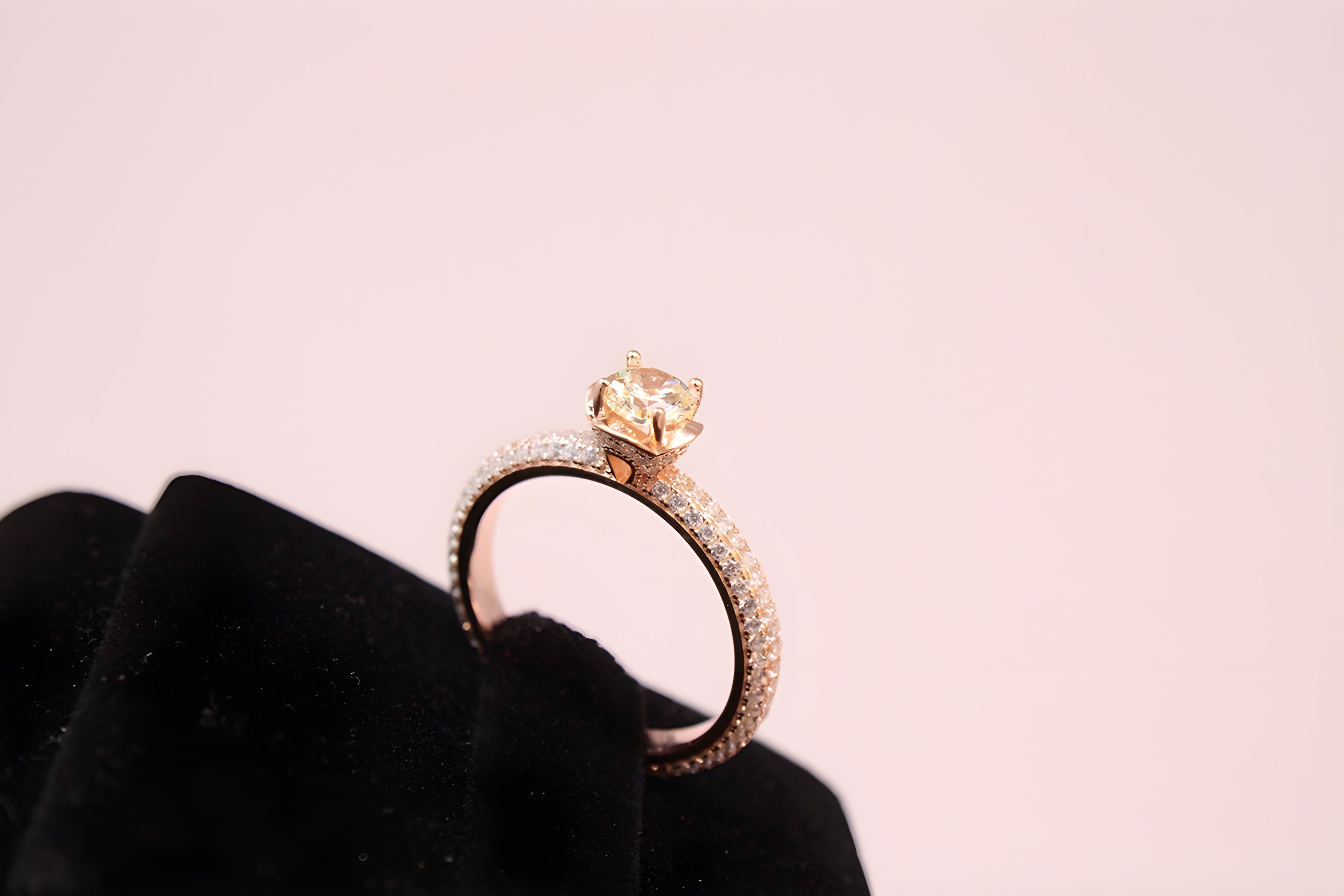 Radiant Sunbeam VeeLux Premium Crystal Ring