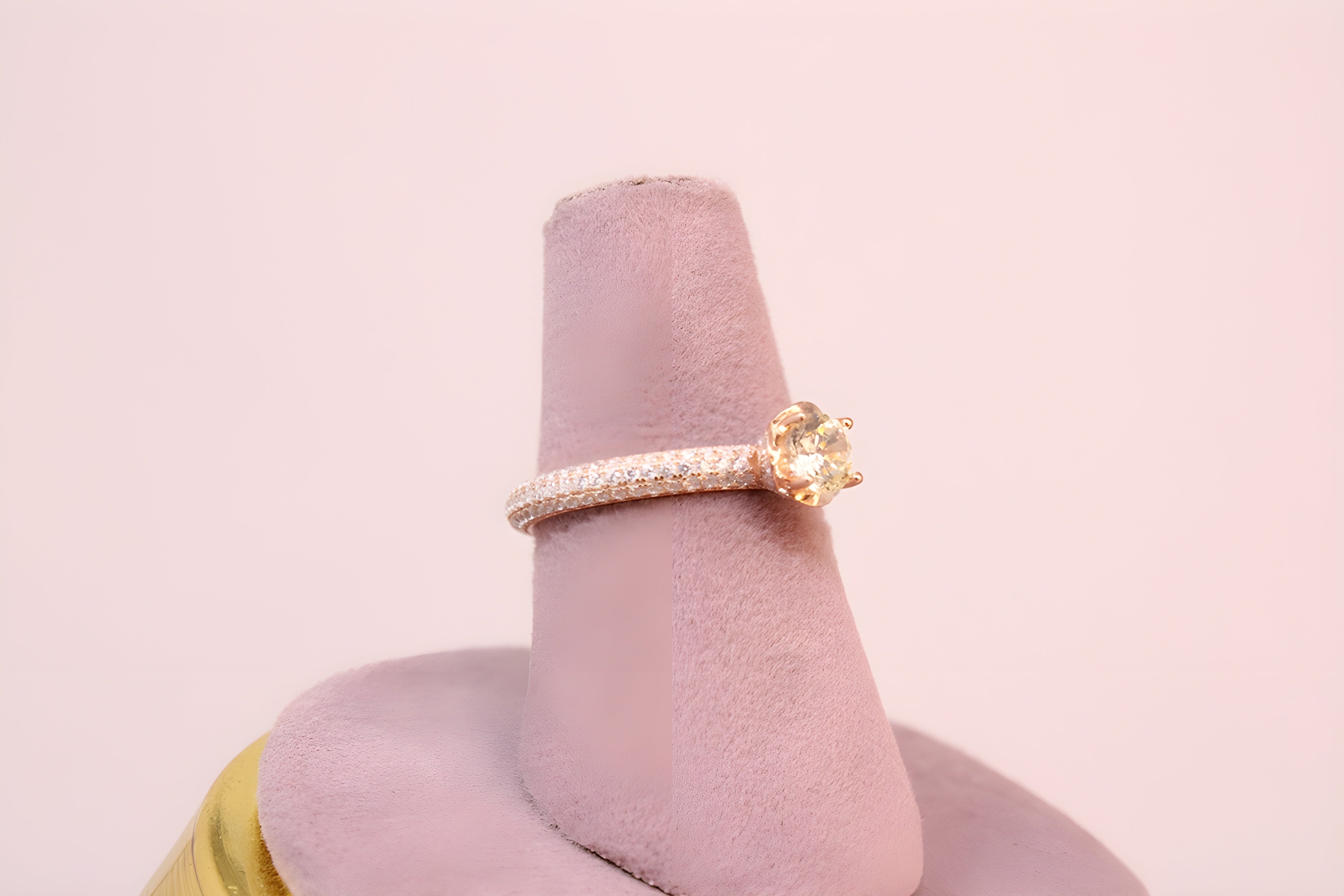 Radiant Sunbeam VeeLux Premium Crystal Ring
