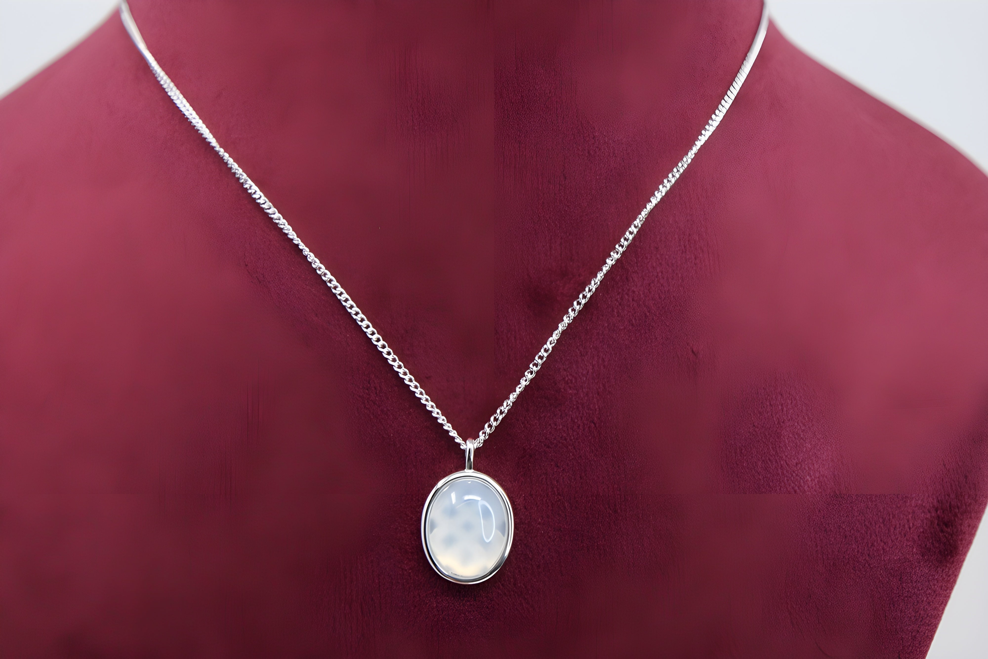 Serenity Sterling Silver VeeLux Premium Crystal Pendant