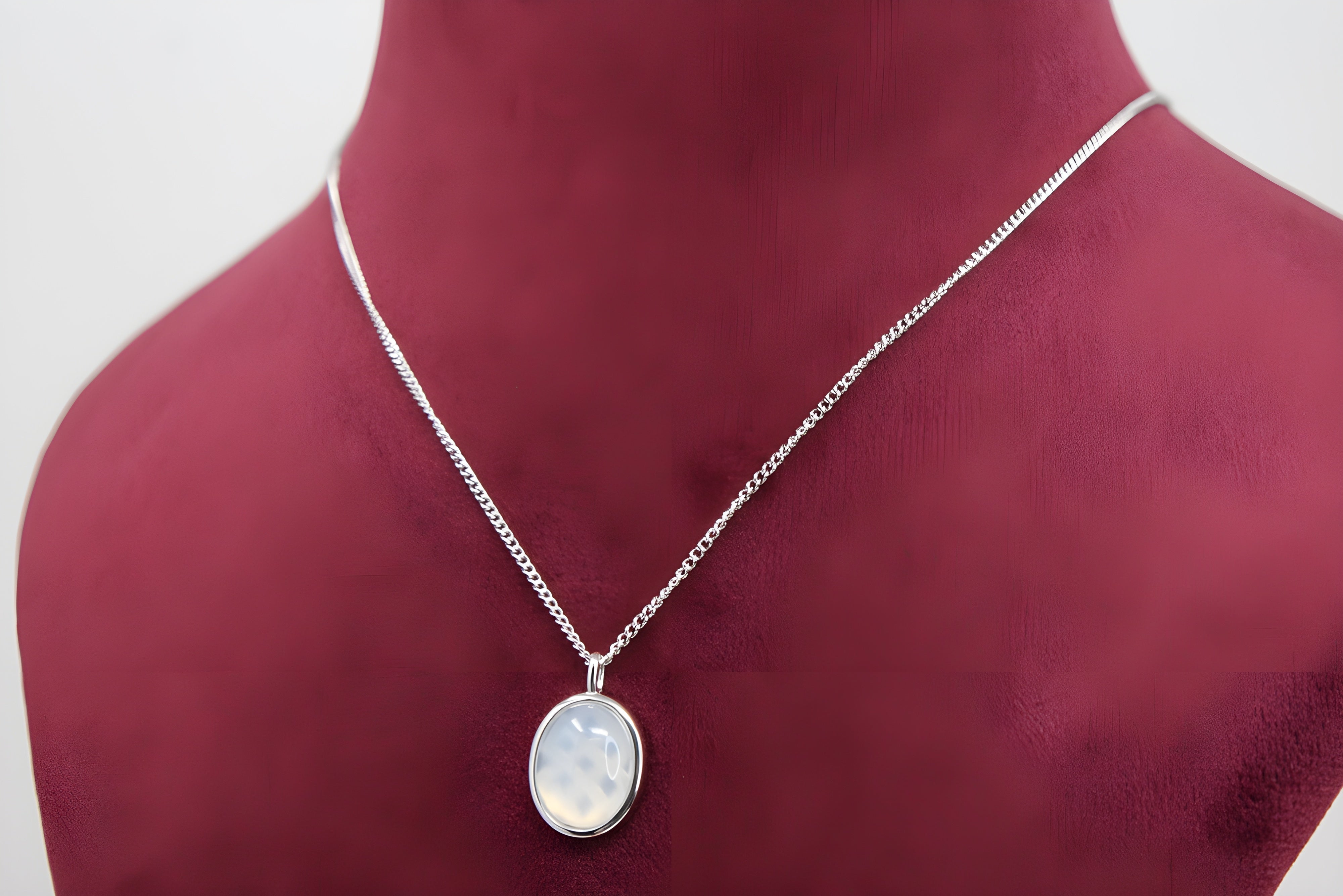 Serenity Sterling Silver VeeLux Premium Crystal Pendant