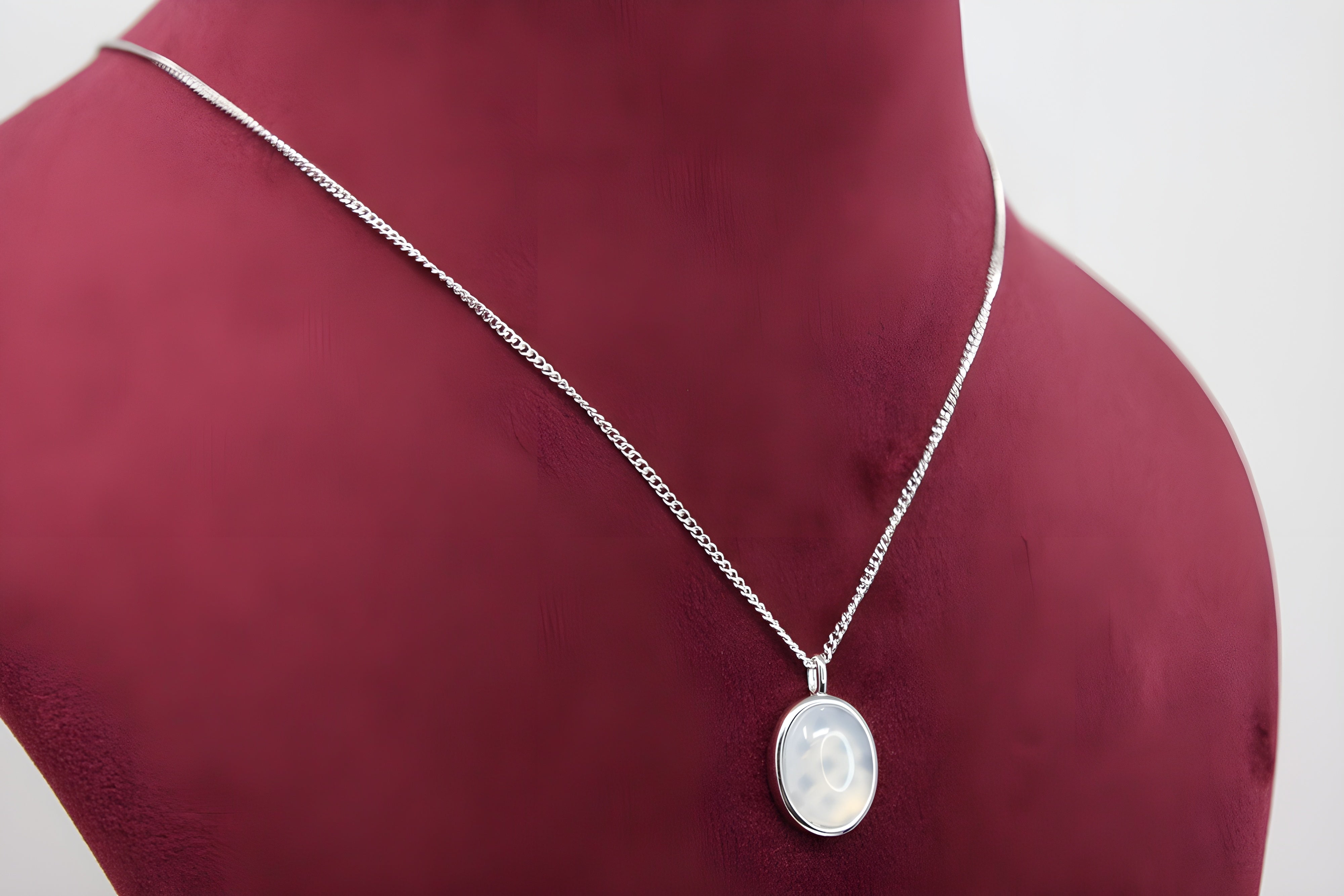 Serenity Sterling Silver VeeLux Premium Crystal Pendant