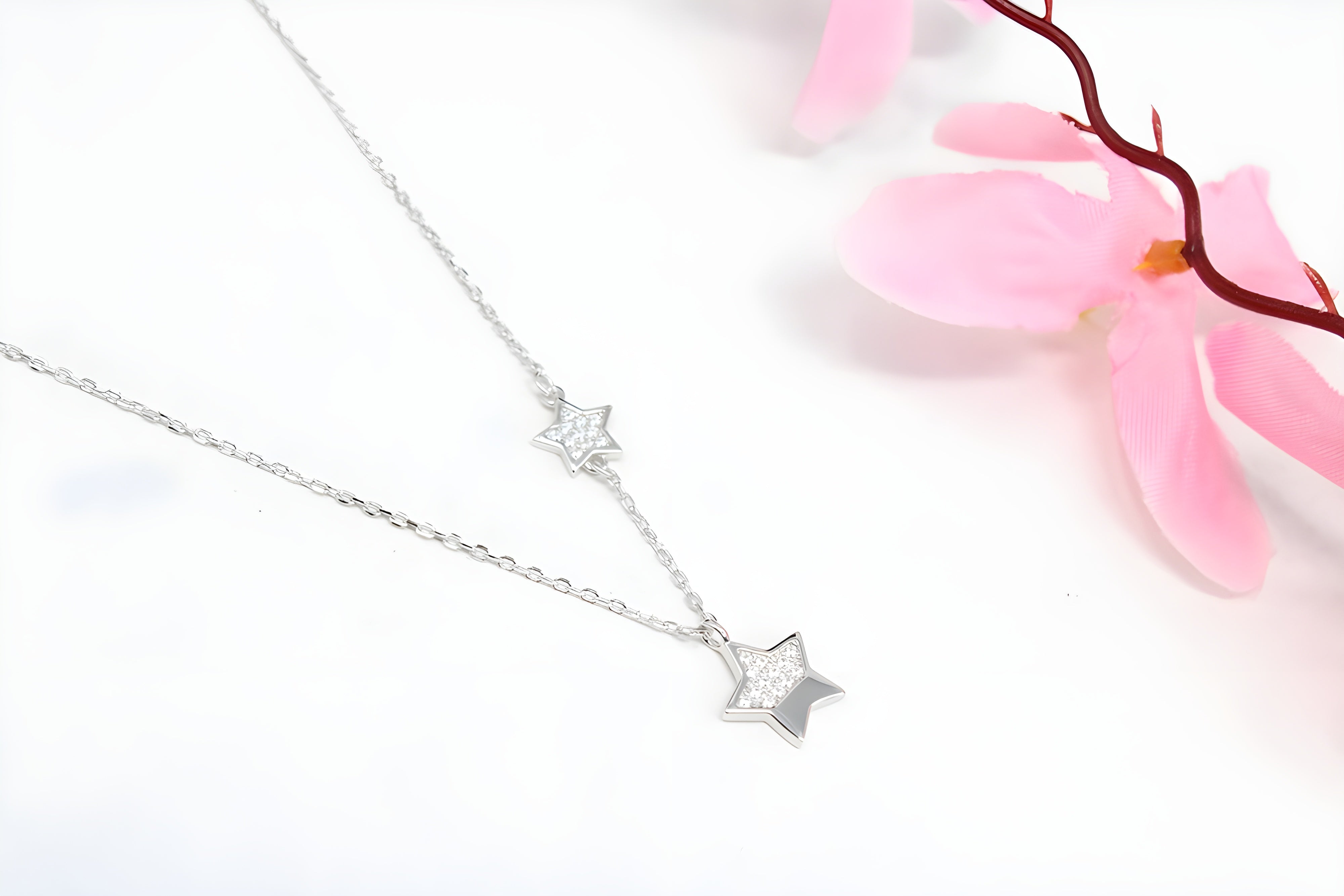 VeeLux Premium Crystal Starlight Pendant