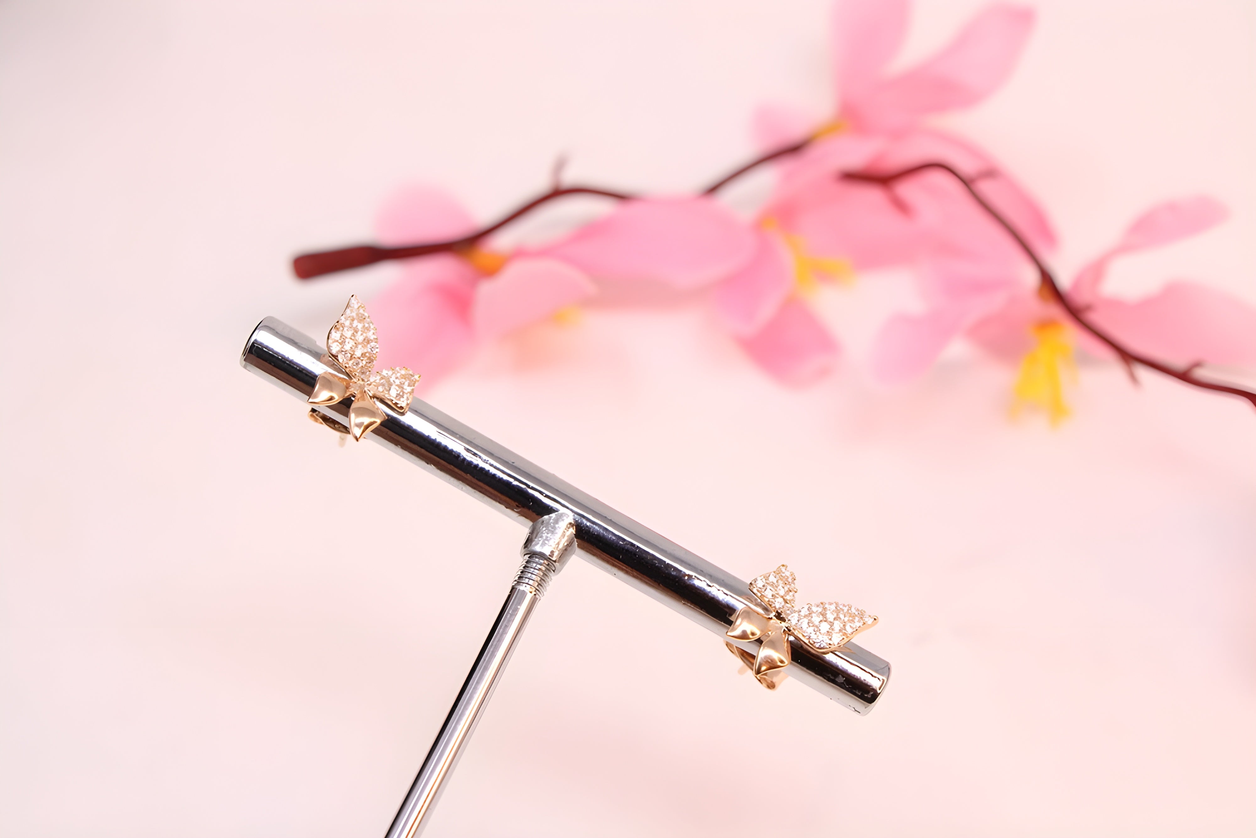 Whimsical Wings Sterling Silver Butterfly Earrings