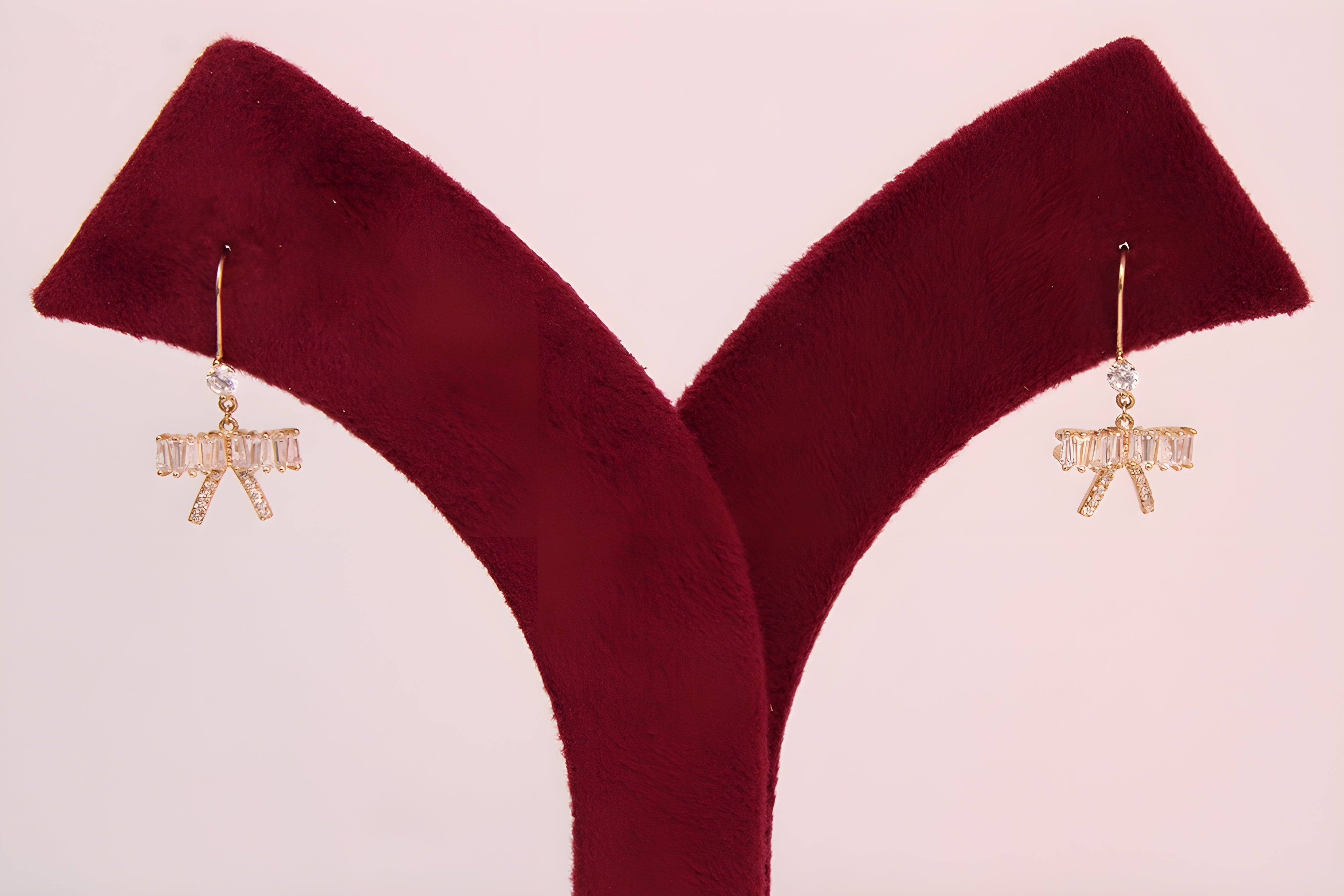 VeeLux Premium Silver Mirage Silver Earrings